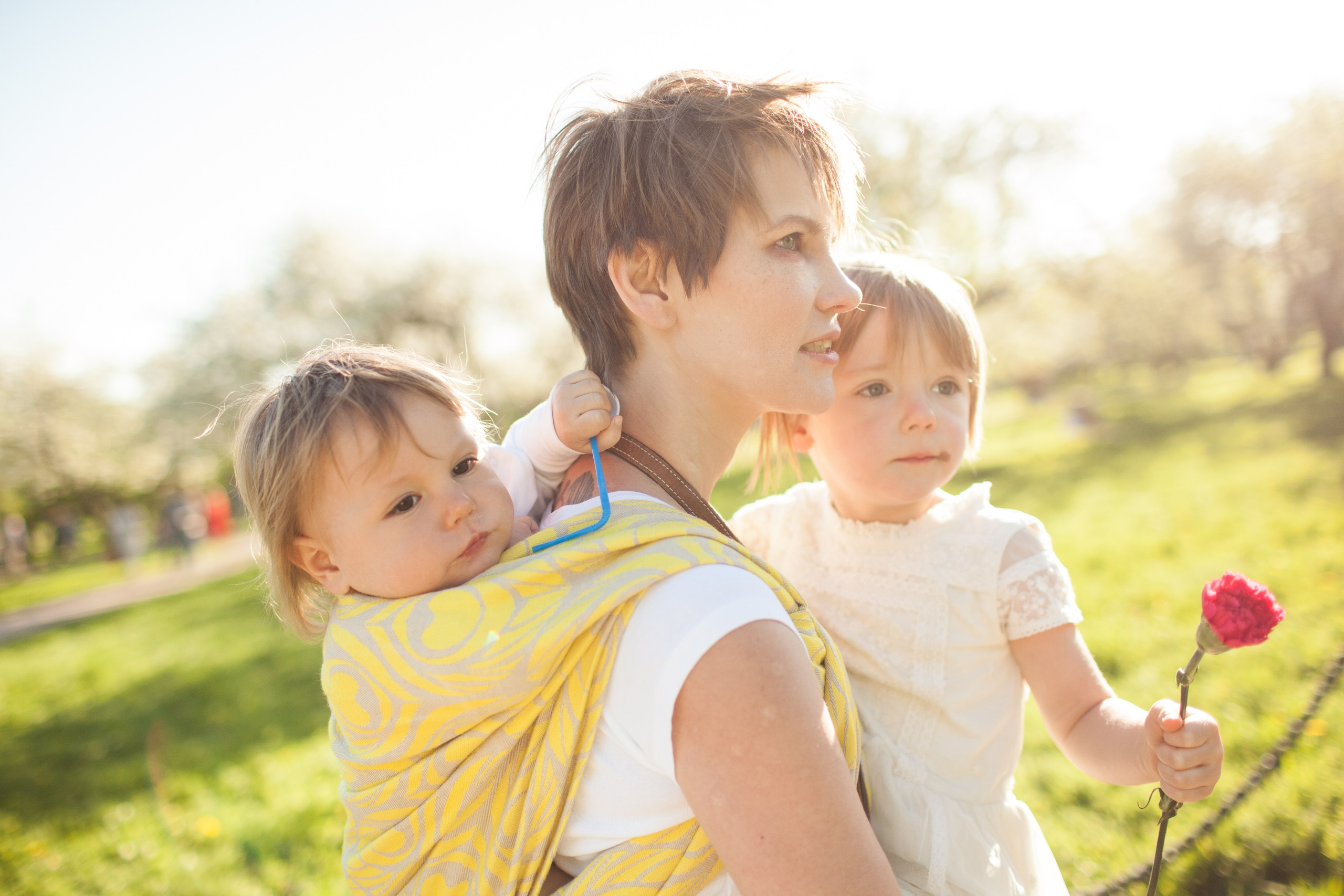 Ольга с Аней и Евой. Фотограф в Москве Валентина Иванова