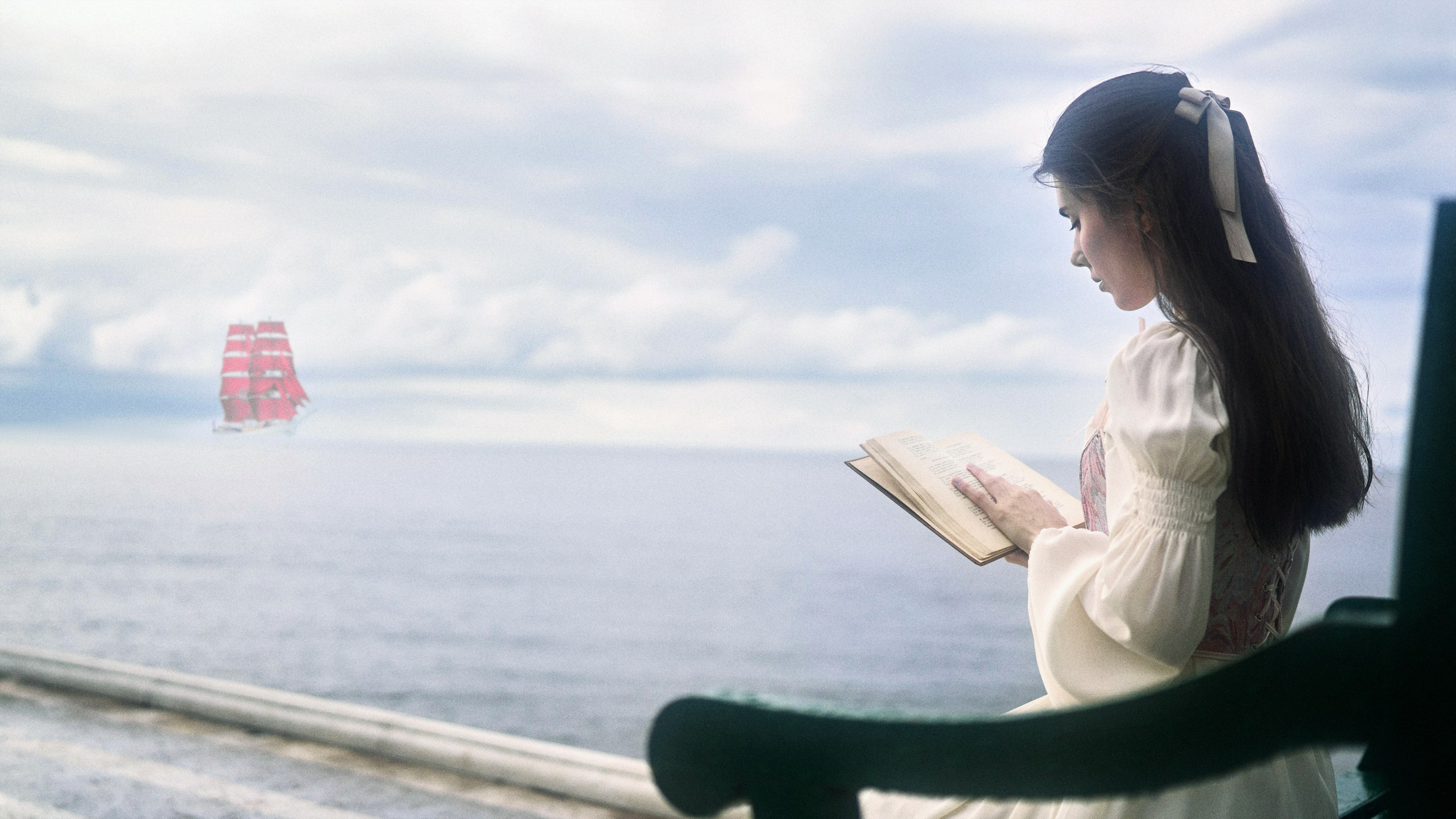 Scarlet Dream — стилизованная фотосессия «Алые паруса» в Петергофе, Верхний и Нижний парк, Санкт-Петербург. Сергей Горшенин — профессиональный фотограф