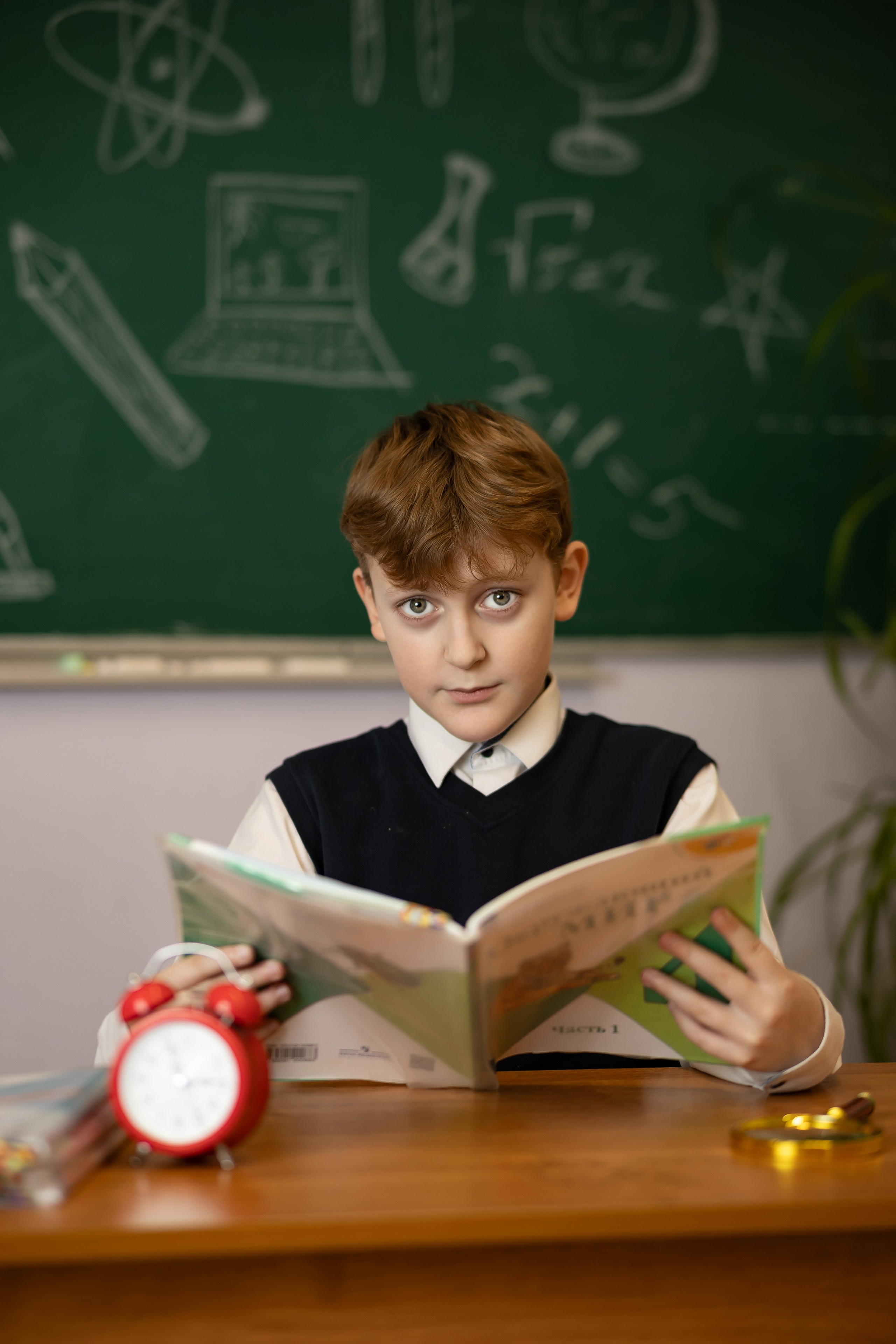 Выпускной альбом для начальной школы. Семейный, школьный фотограф в Нижнем Новгороде Елена Сентюрева