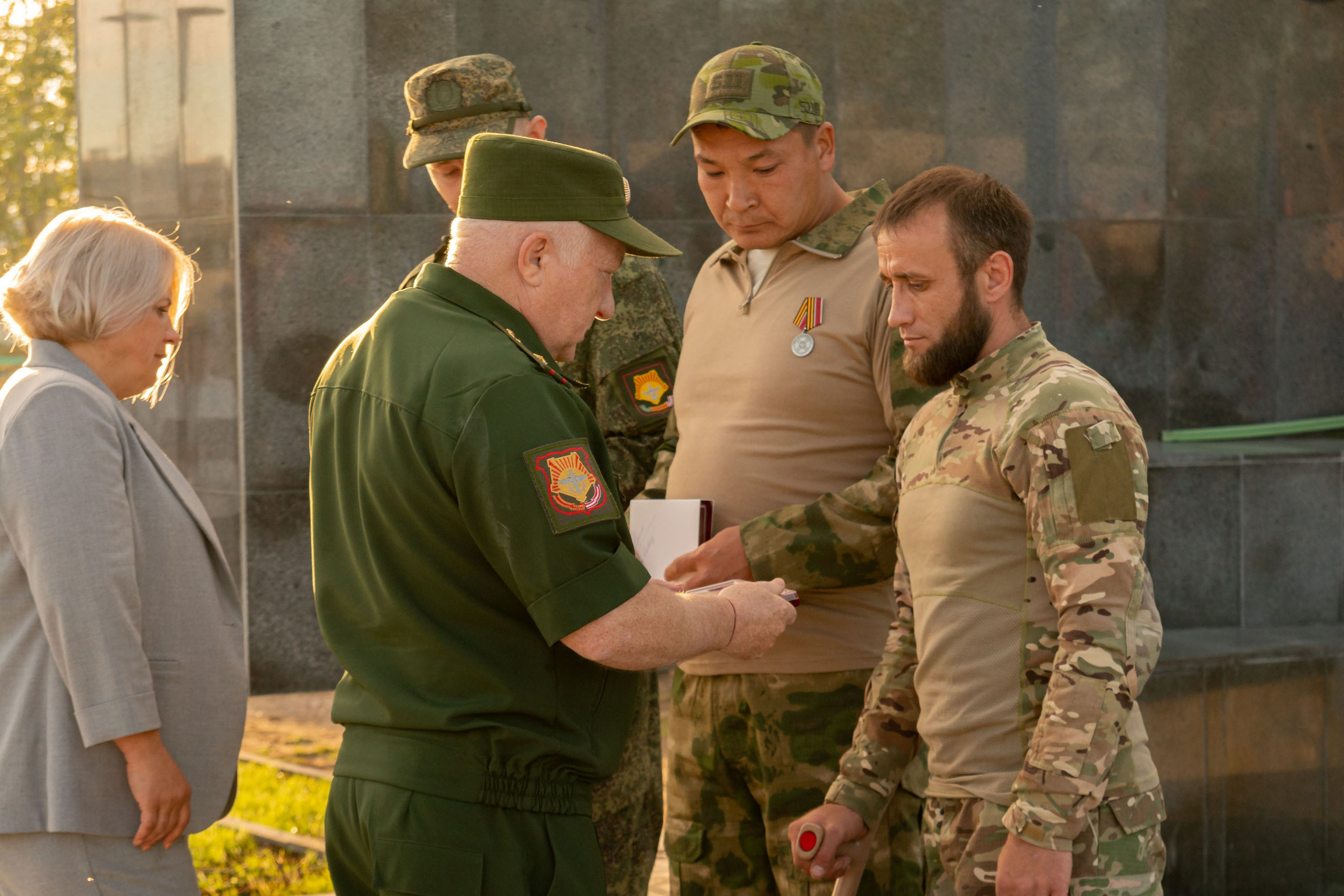 Открытие мемориального комплекса. Фотограф широкого профиля Чита-Цасучей