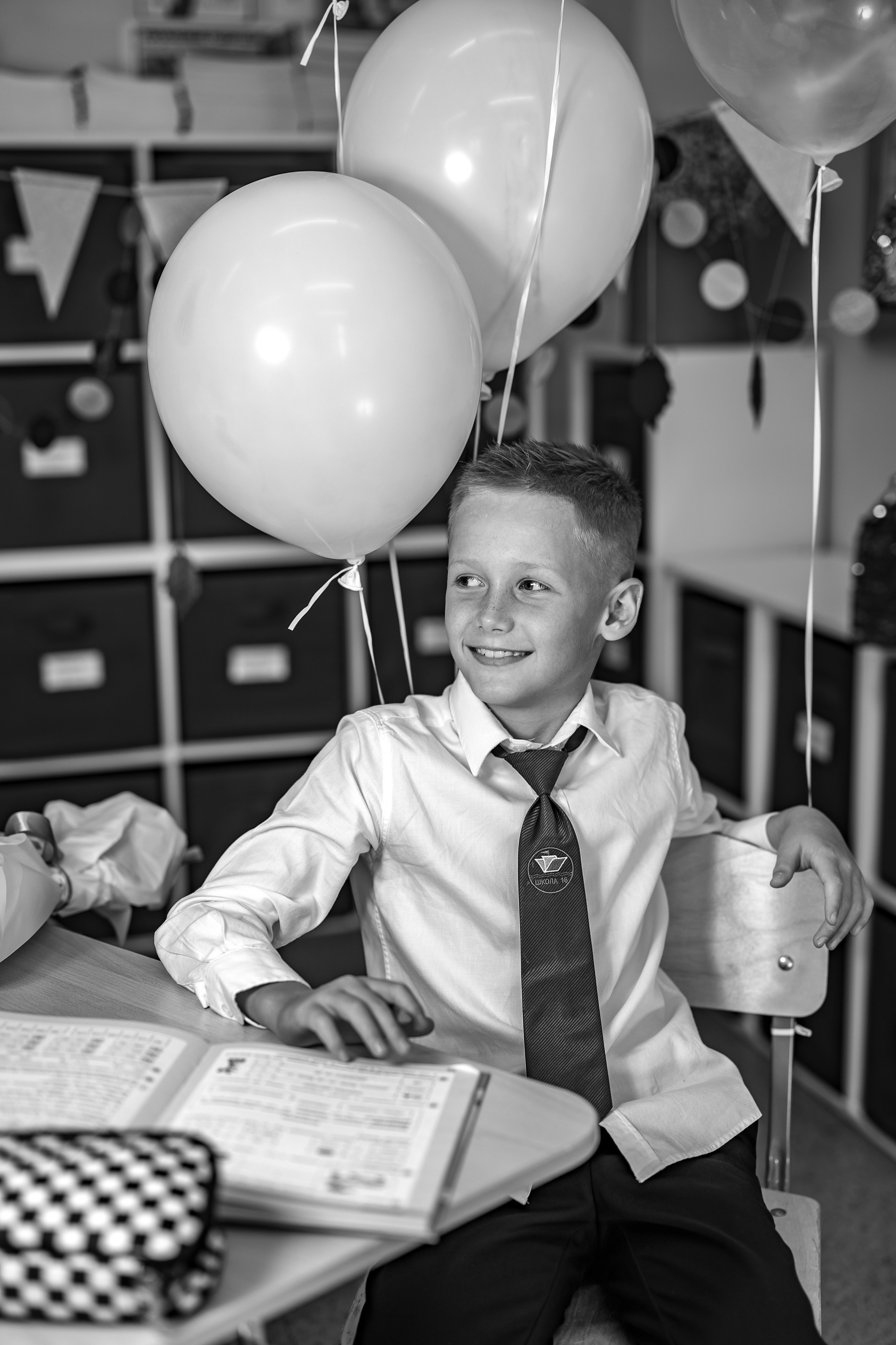 Съемка в классе с мини-фотозоной. Фотограф со студией в Долгопрудном — Ольга Рагулина