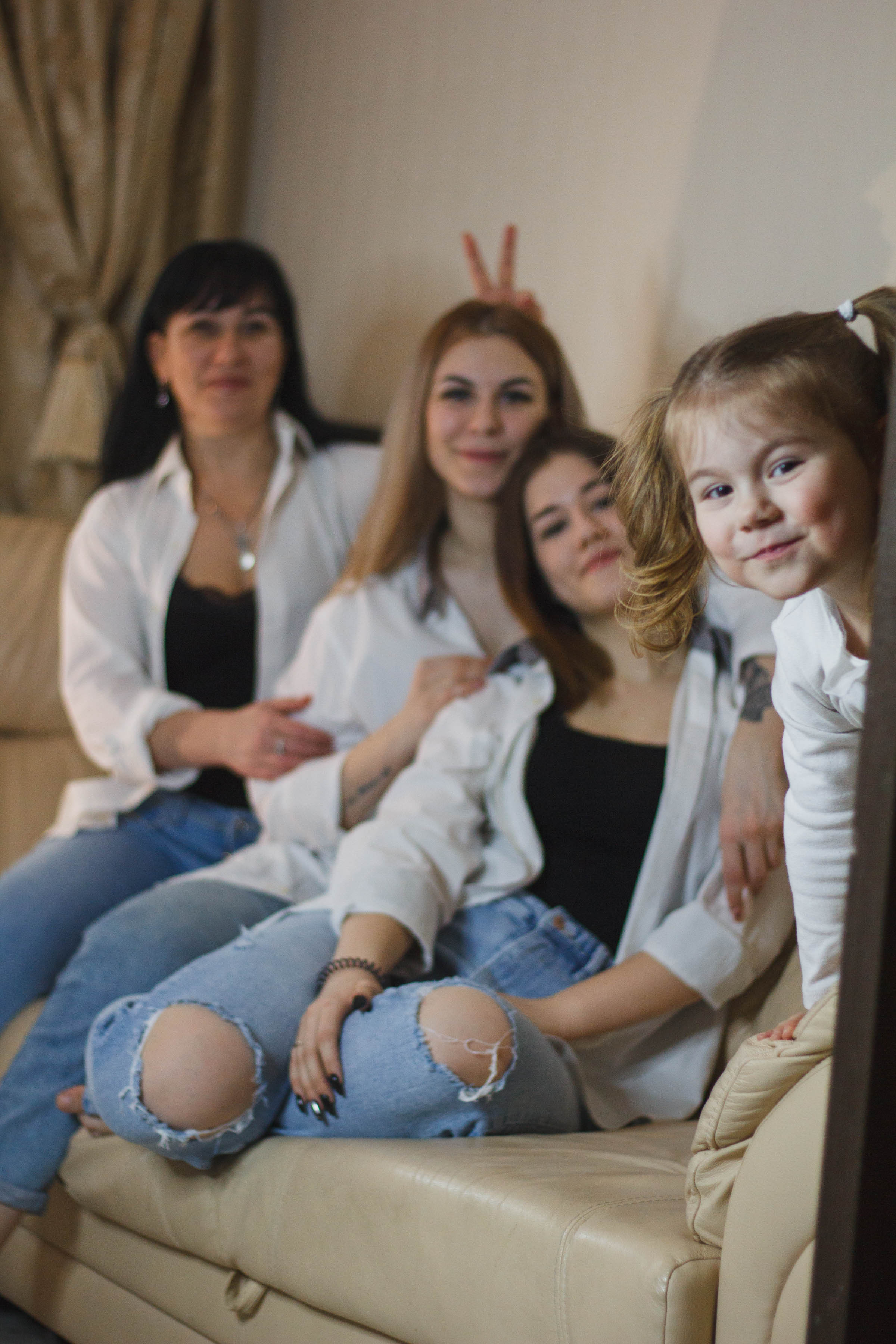 Алина и ее семья. Детский и семейный фотограф в Москве