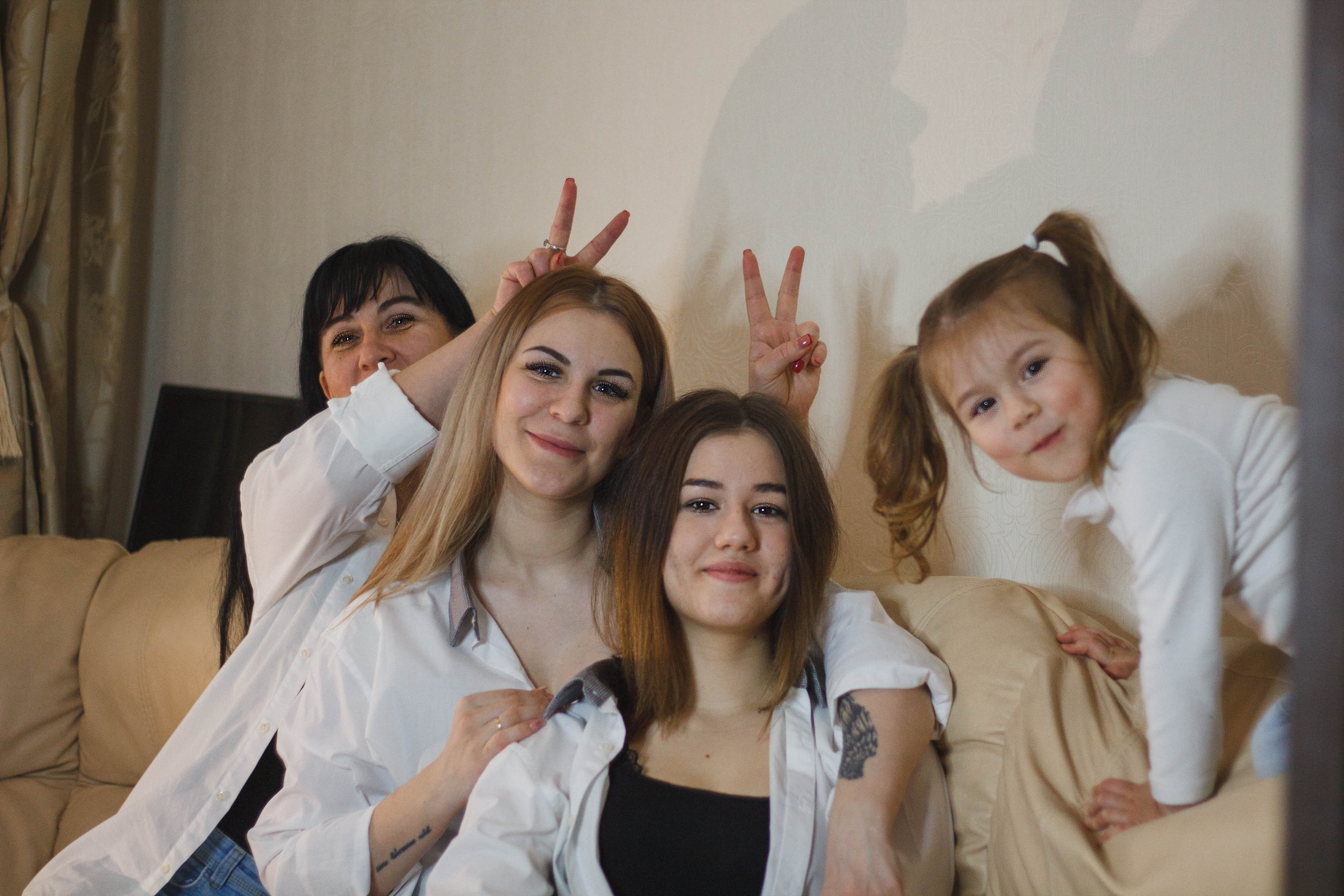 Алина и ее семья. Детский и семейный фотограф в Москве