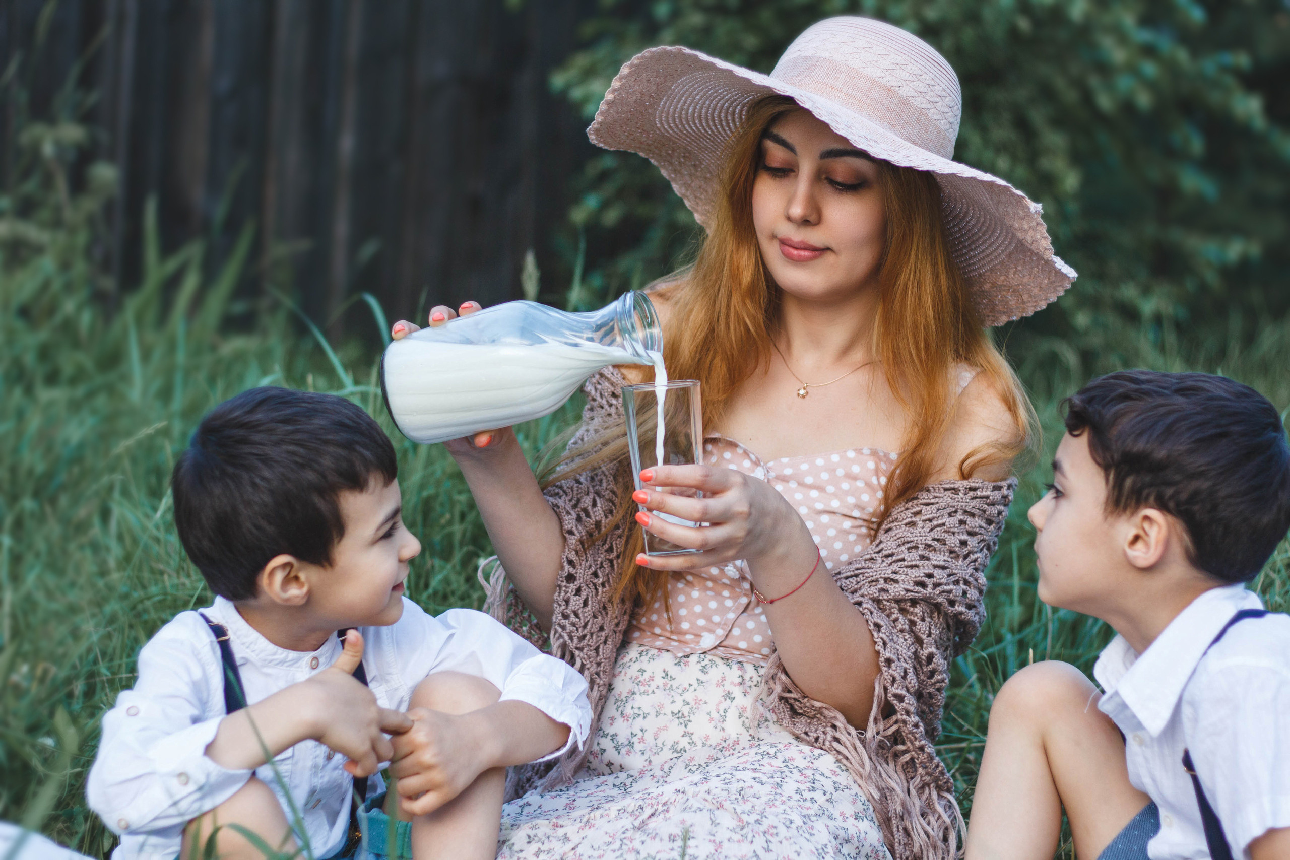 Алия и сыновья. Детский и семейный фотограф в Москве
