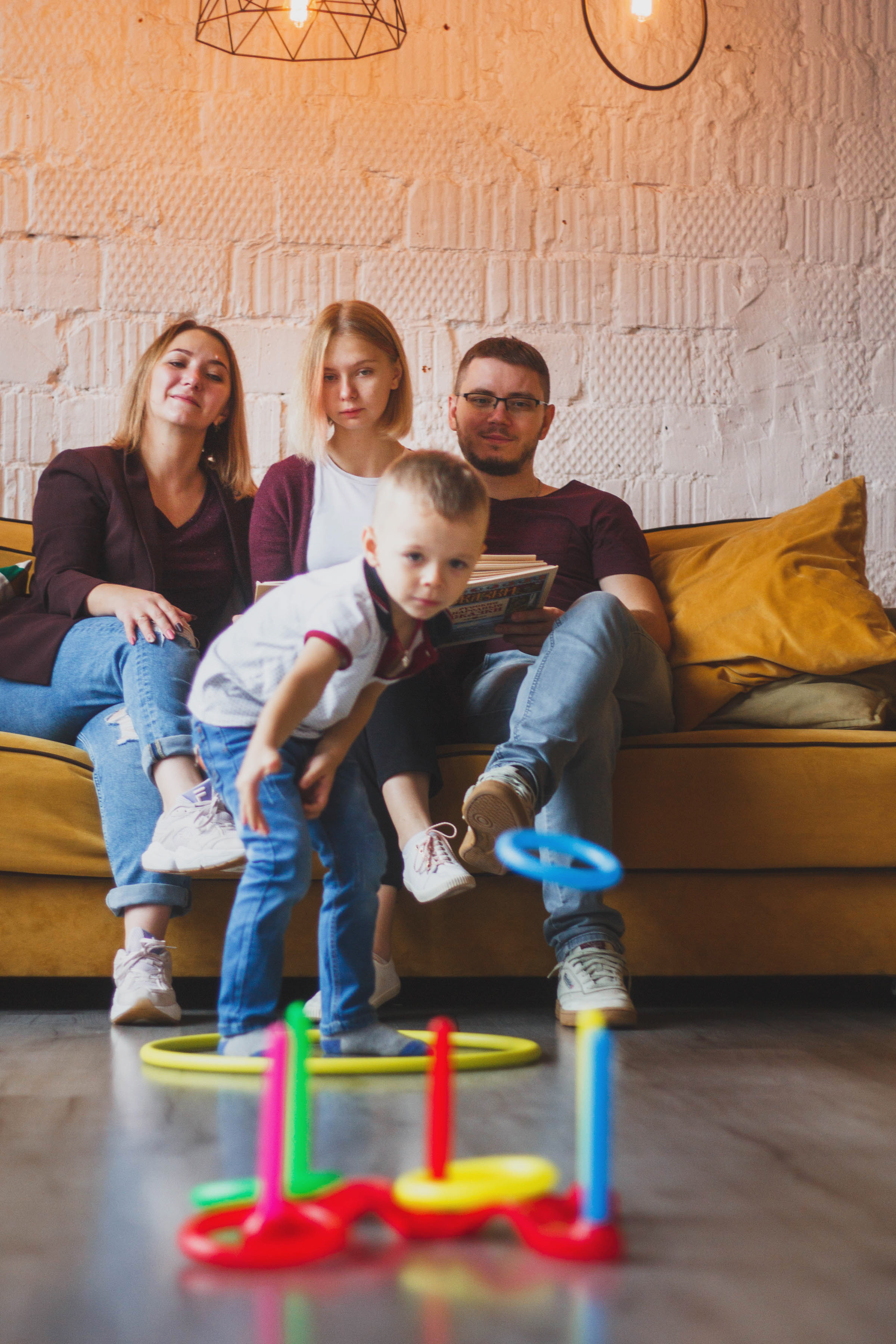 Мария, Александр, Виктория и Артем. Детский и семейный фотограф в Москве