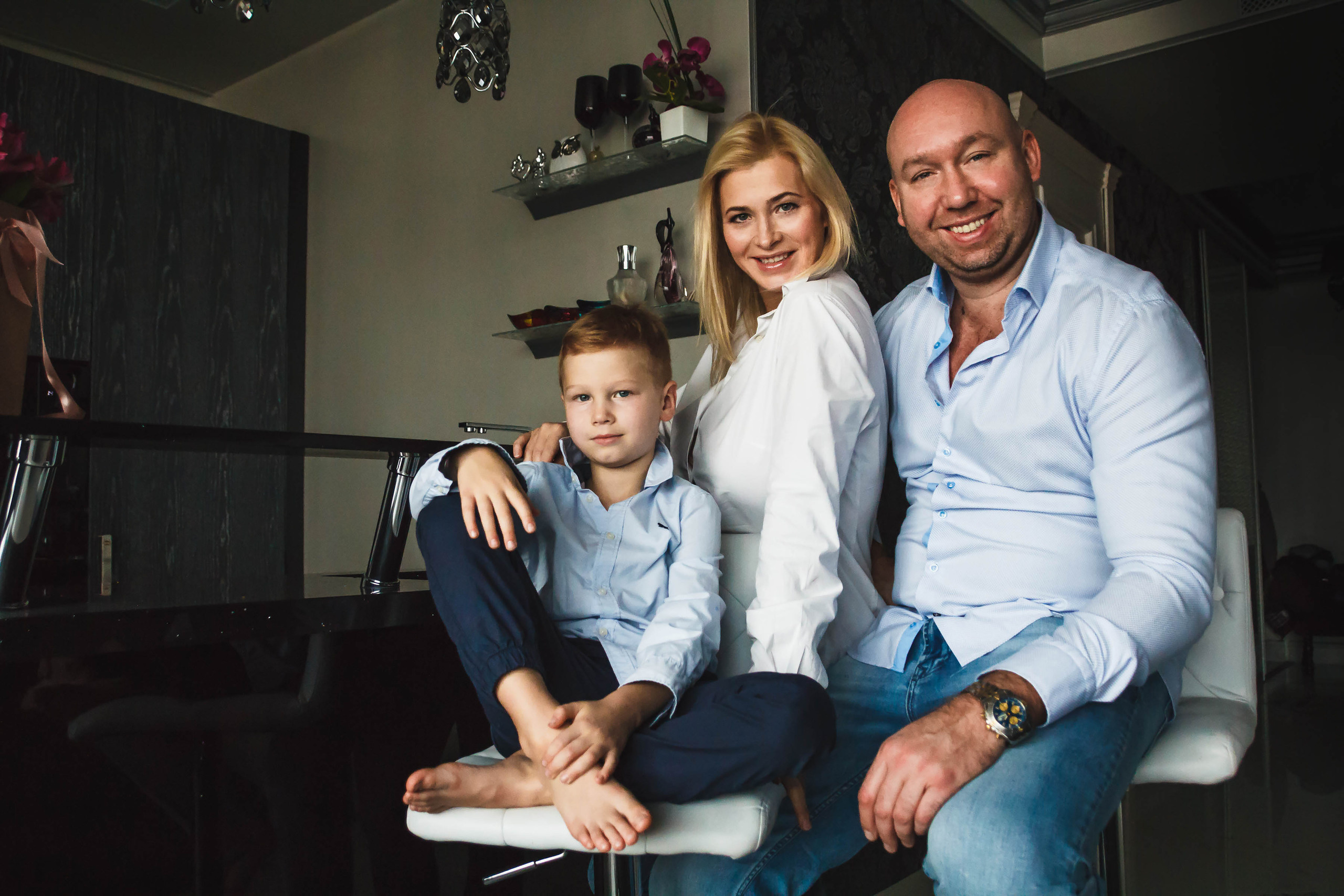 Ольга, Потап и Денис. Детский и семейный фотограф в Москве