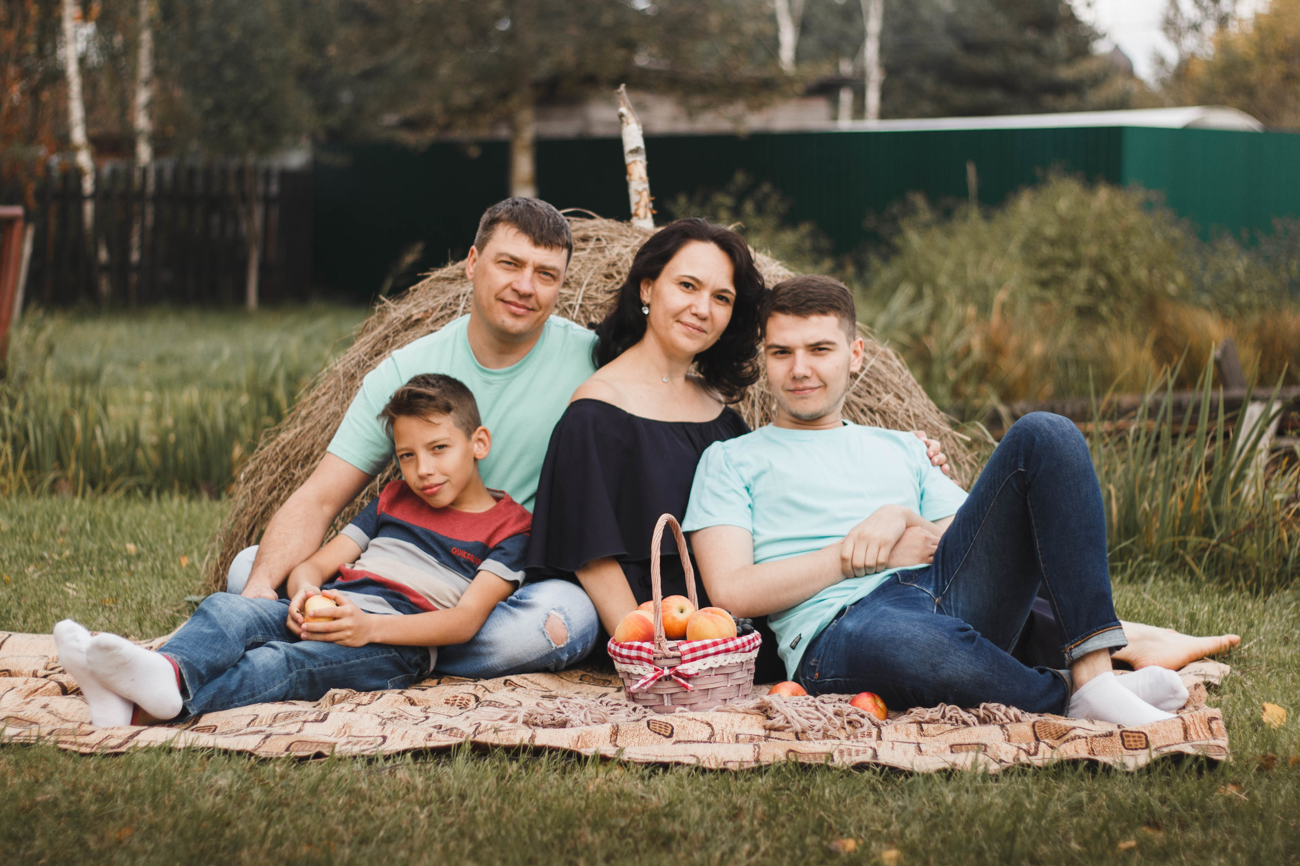 20 лет семье Винокуровых. Детский и семейный фотограф в Москве