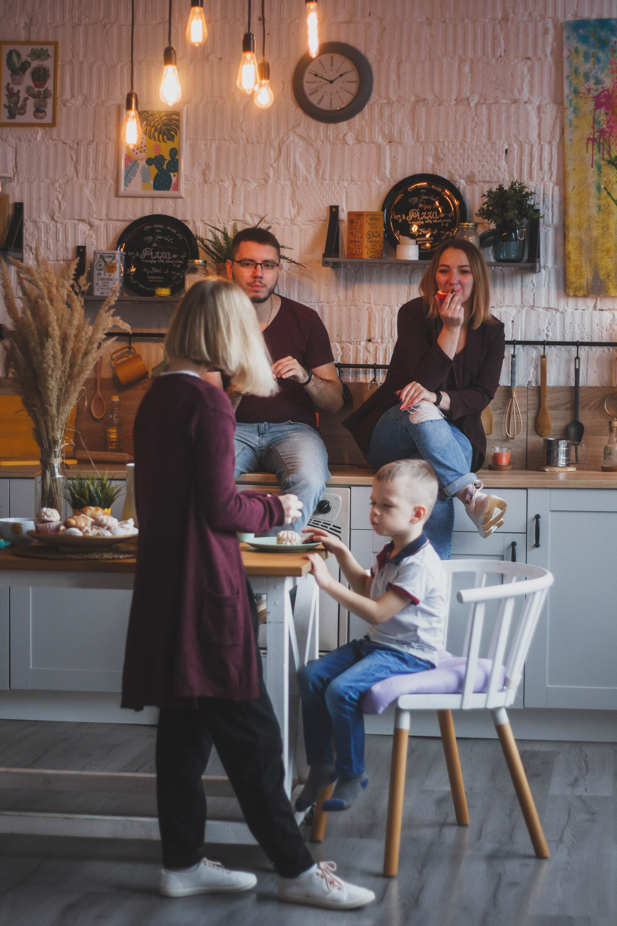 Мария, Александр, Виктория и Артем. Детский и семейный фотограф в Москве