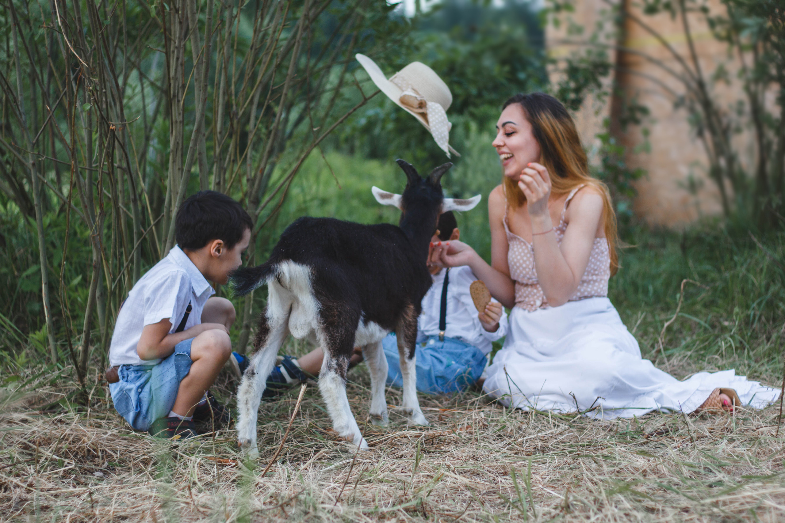 Алия и сыновья. Детский и семейный фотограф в Москве