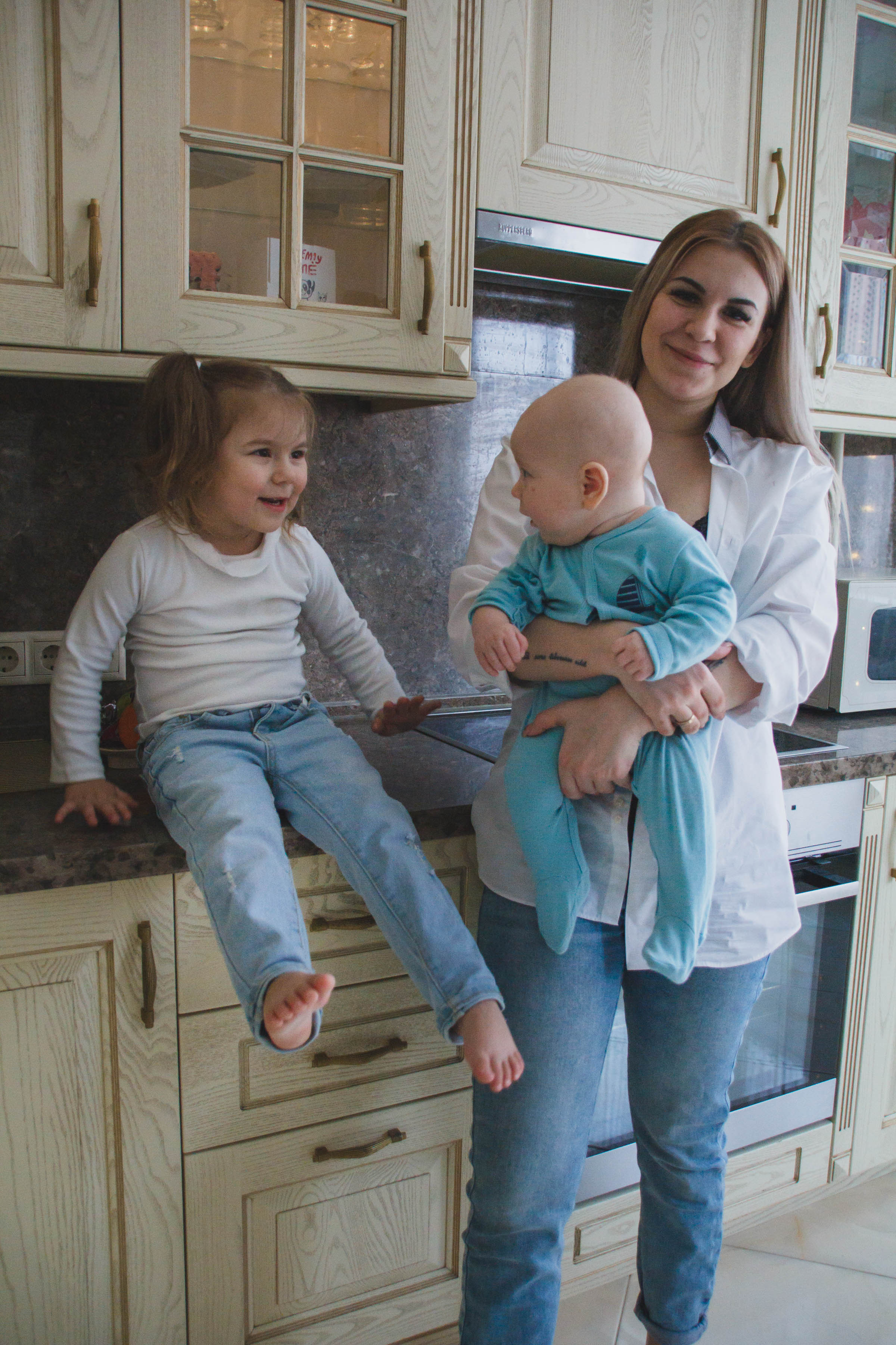 Алина и ее семья. Детский и семейный фотограф в Москве