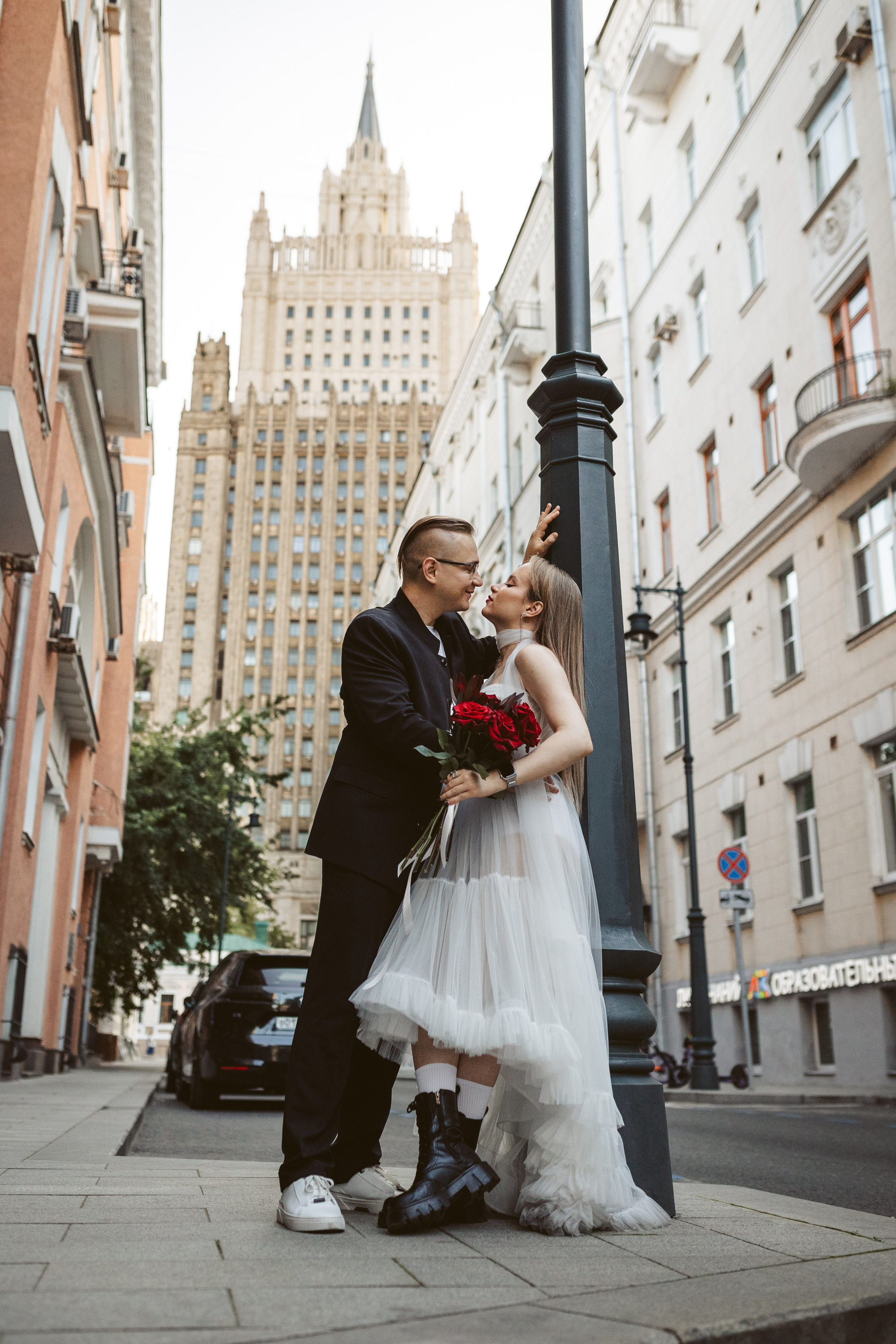 Арбат и набережная. Свадебный фотограф Курзина Ольга | Москва