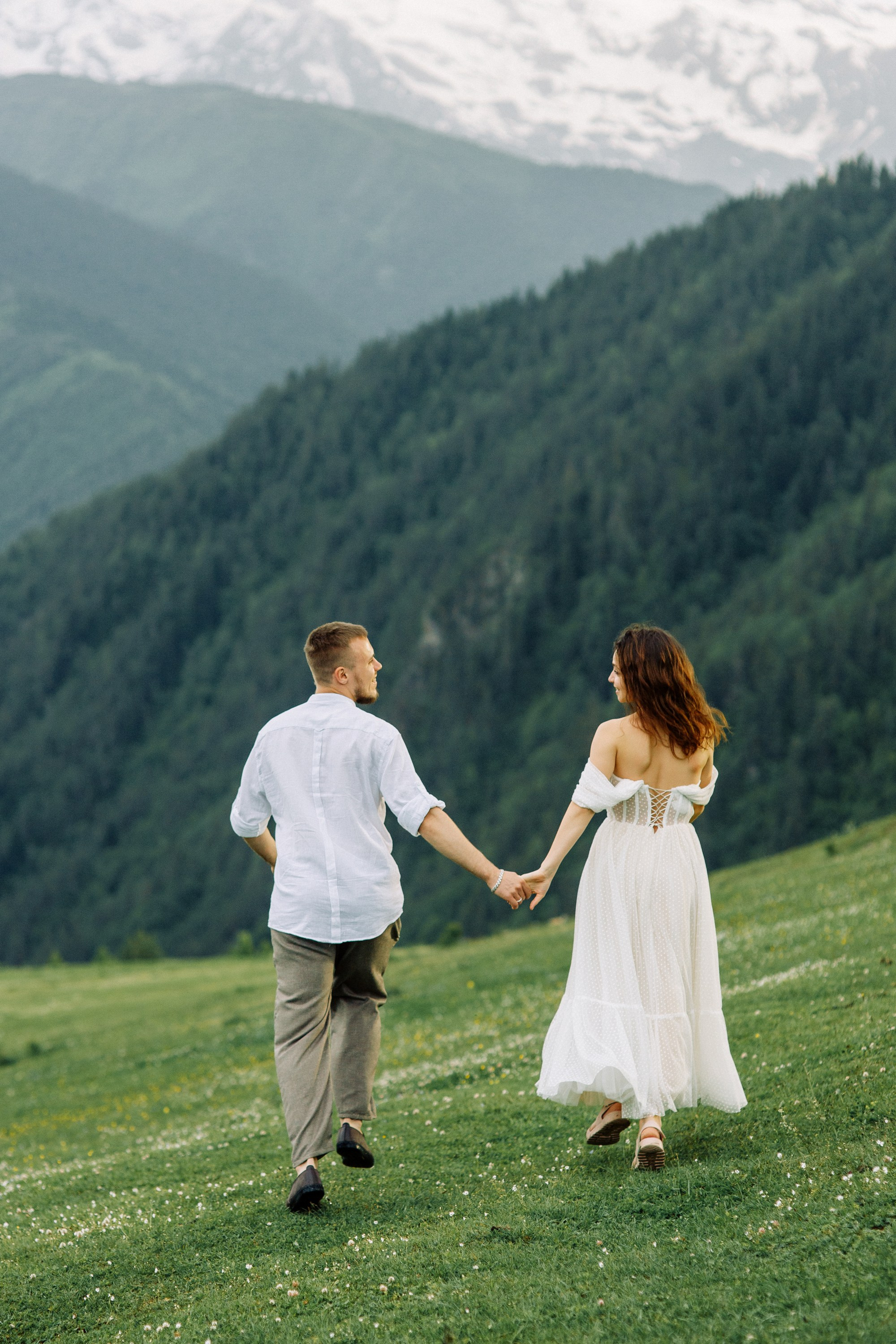 Свадьба в горах Сванетии в Грузии