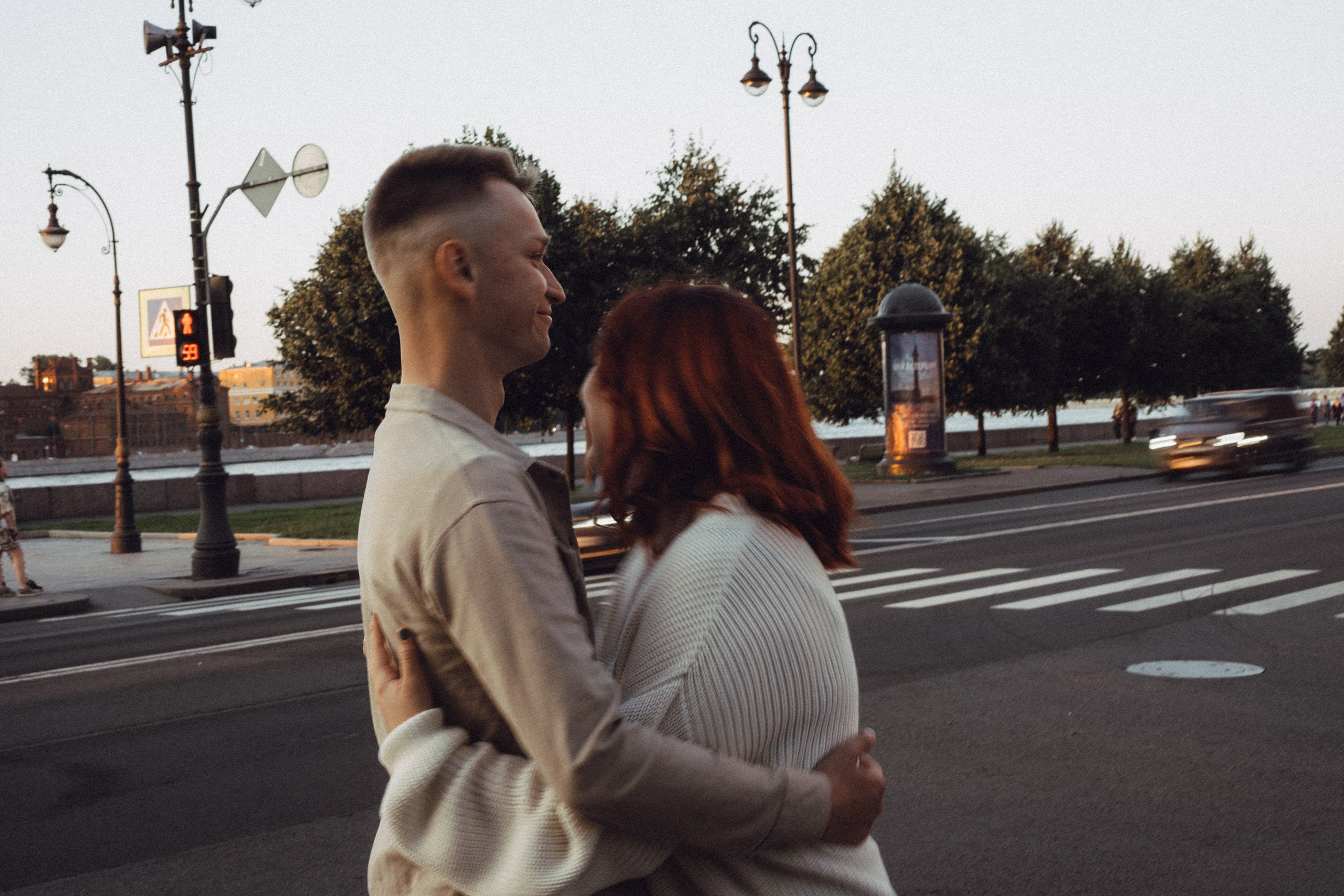 Любовная прогулка на закате. Профессиональный фотограф, Санкт-Петербург — Виктория Богомолова