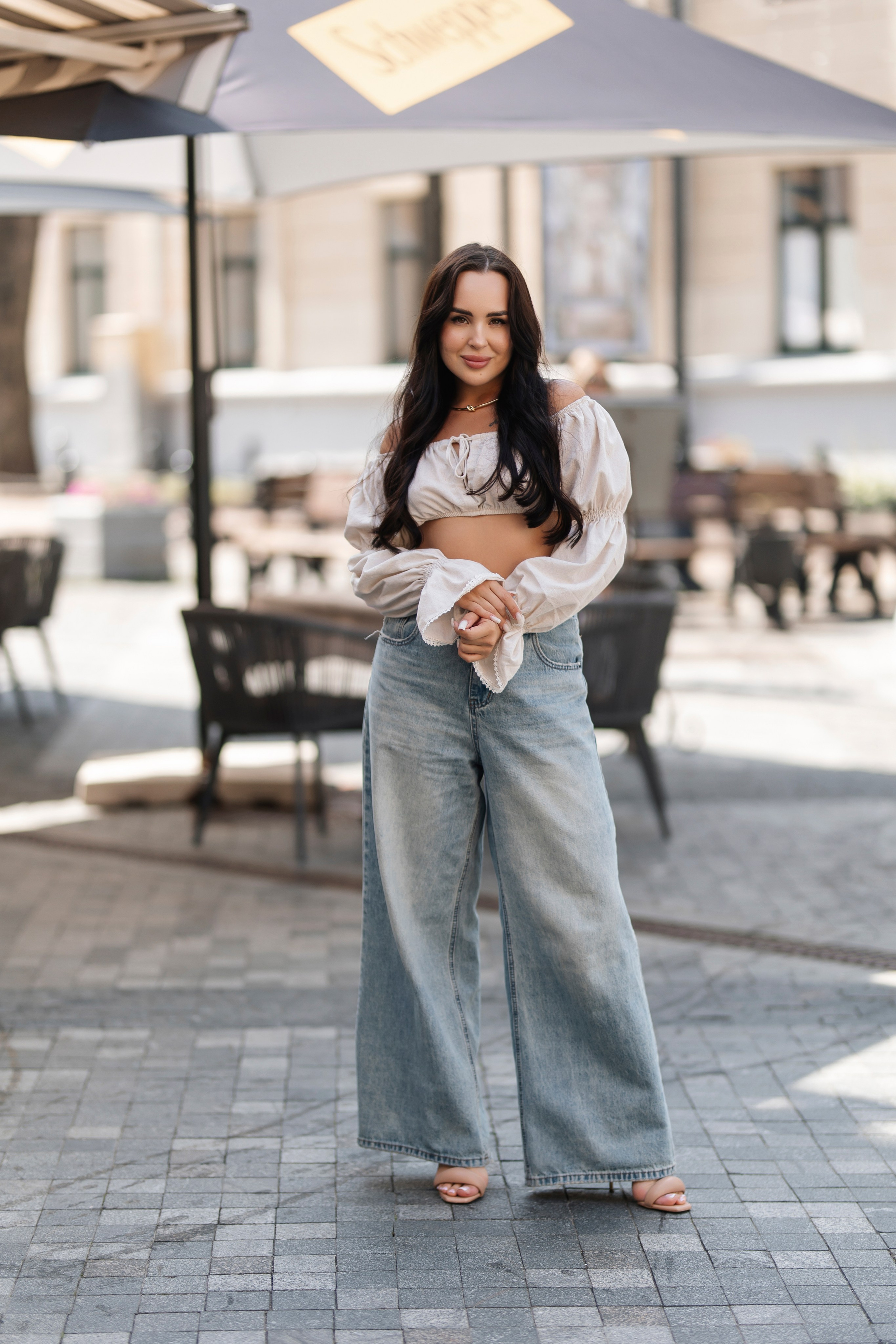 Уличная летняя съёмка для Насти в Минске