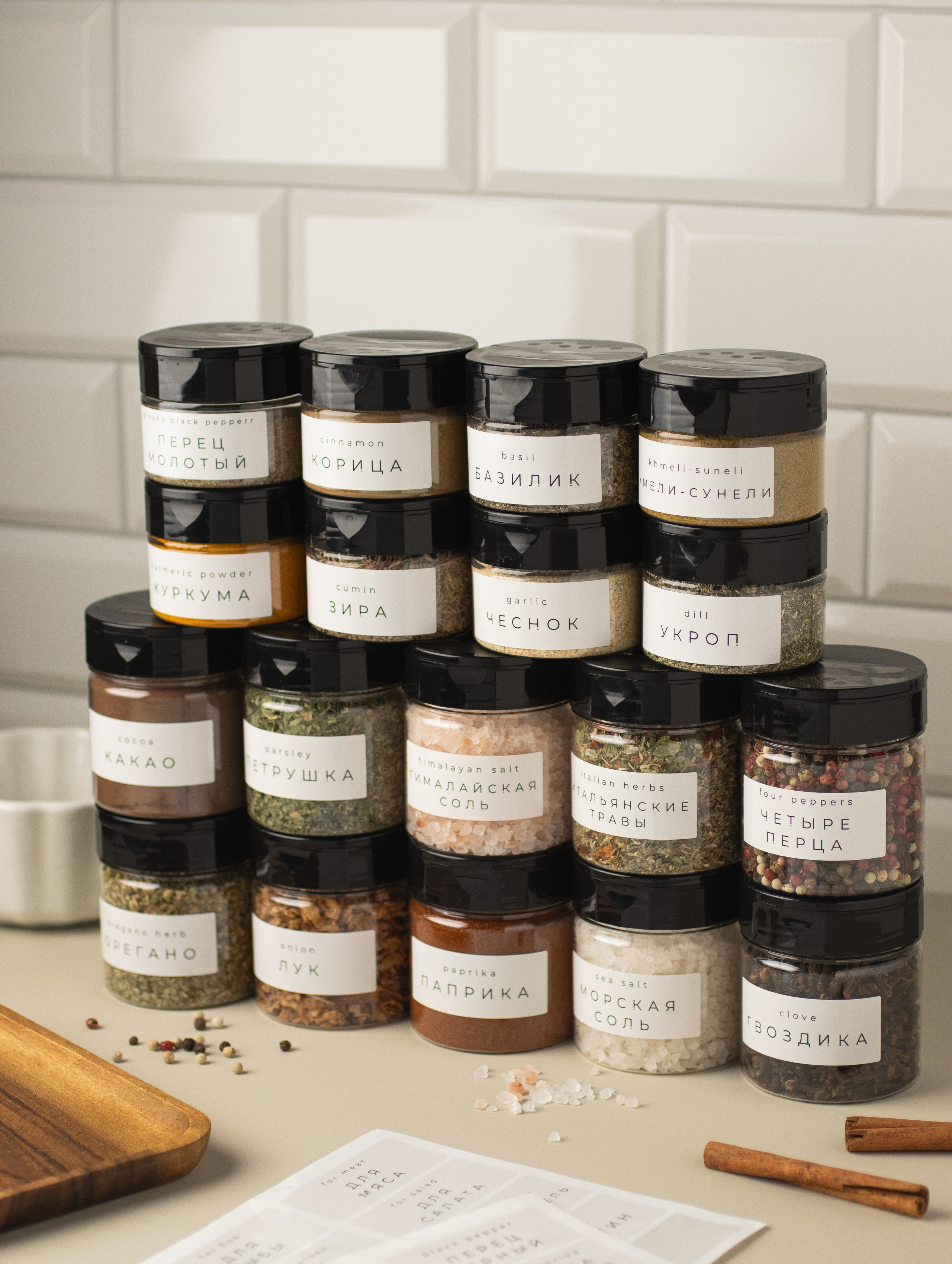 Баночки для круп и специй. Предметный фотограф в Балашихе Анастасия Михайлова