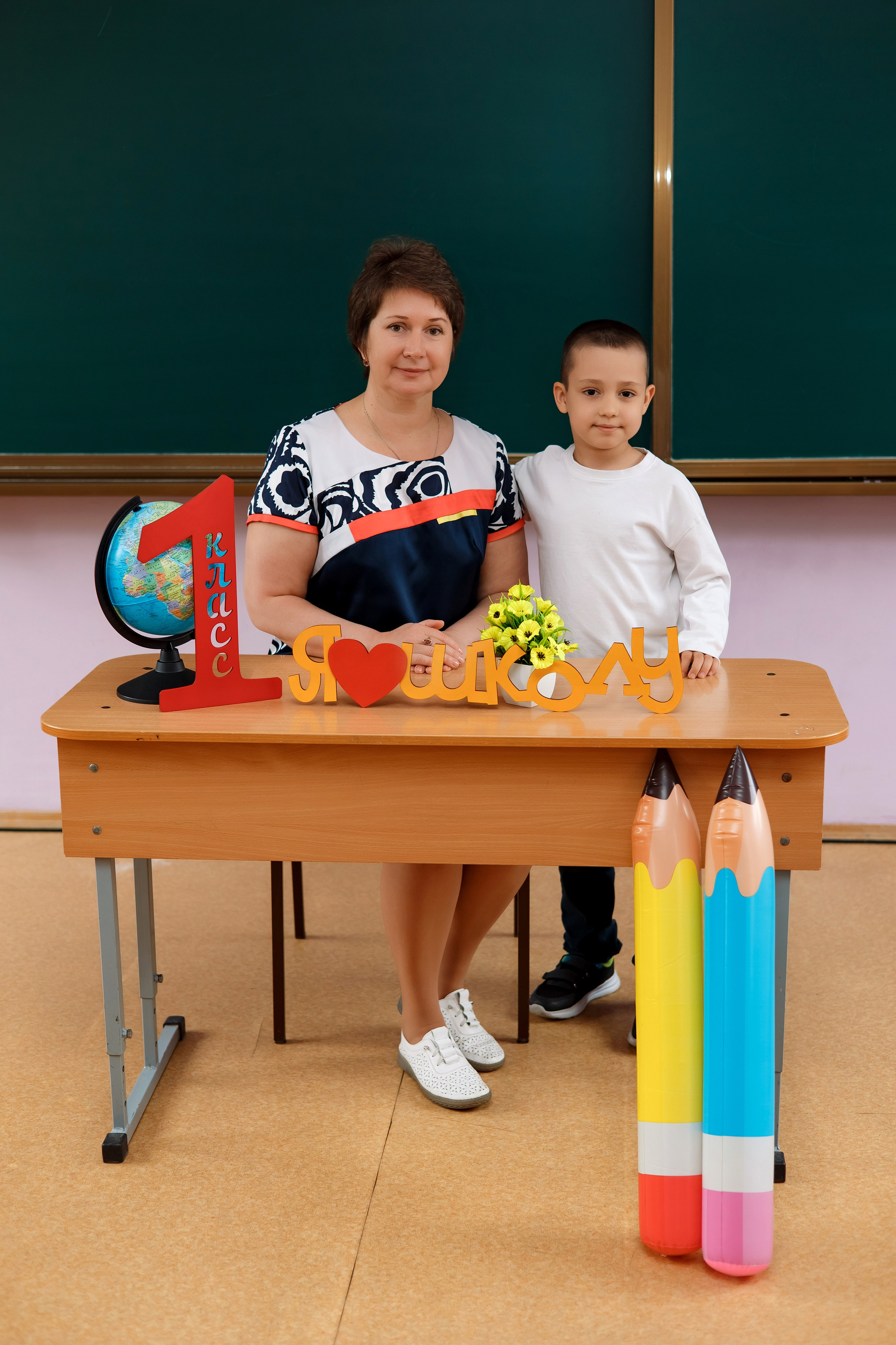 1 класс 1 школа. Фотограф Любовь Корниенко, Примоский край