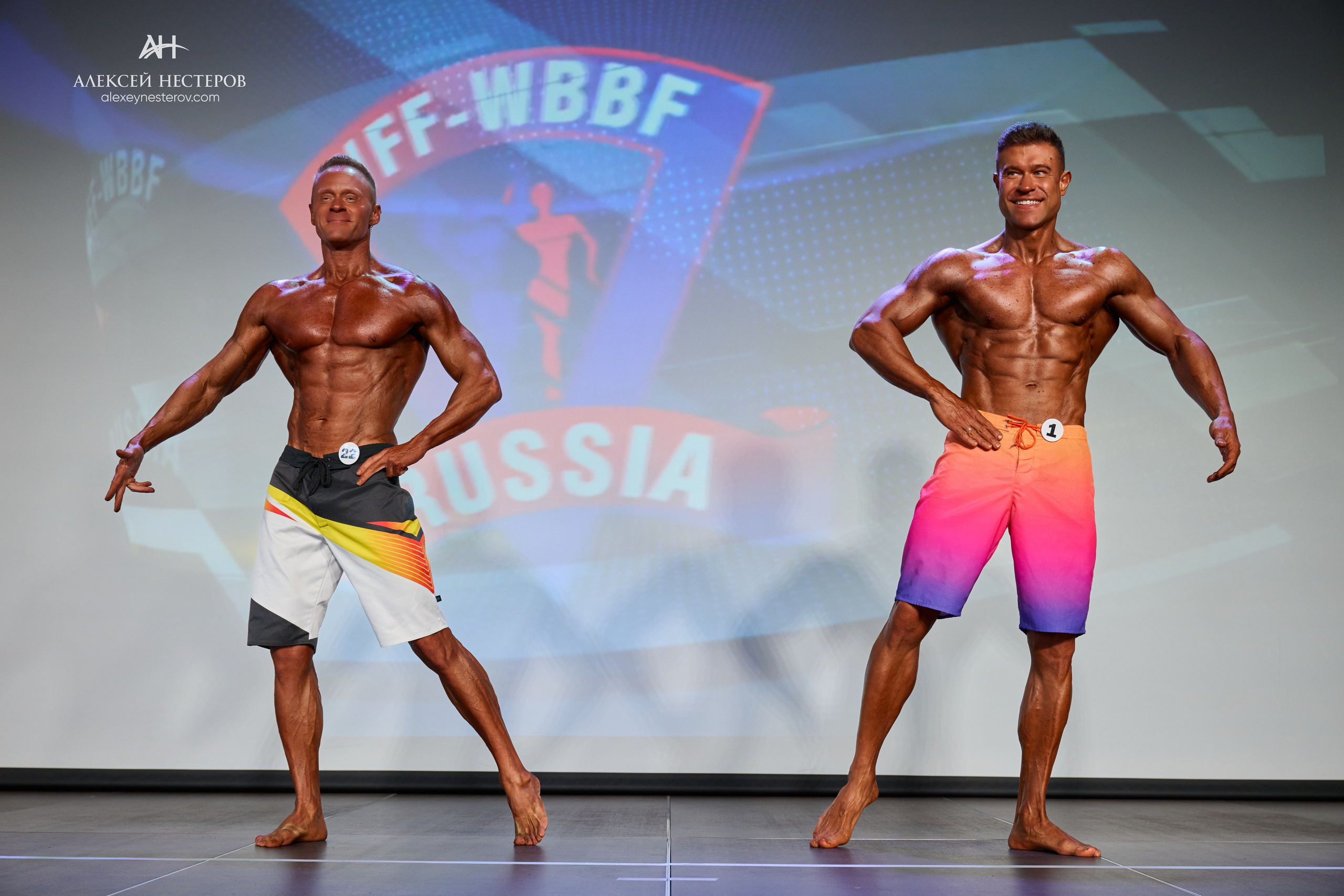 Фото с турнира «Прометей 2, WFF-WBBF Russia» 26 октября 2025. Спортивный фитнес фотограф Алексей Нестеров