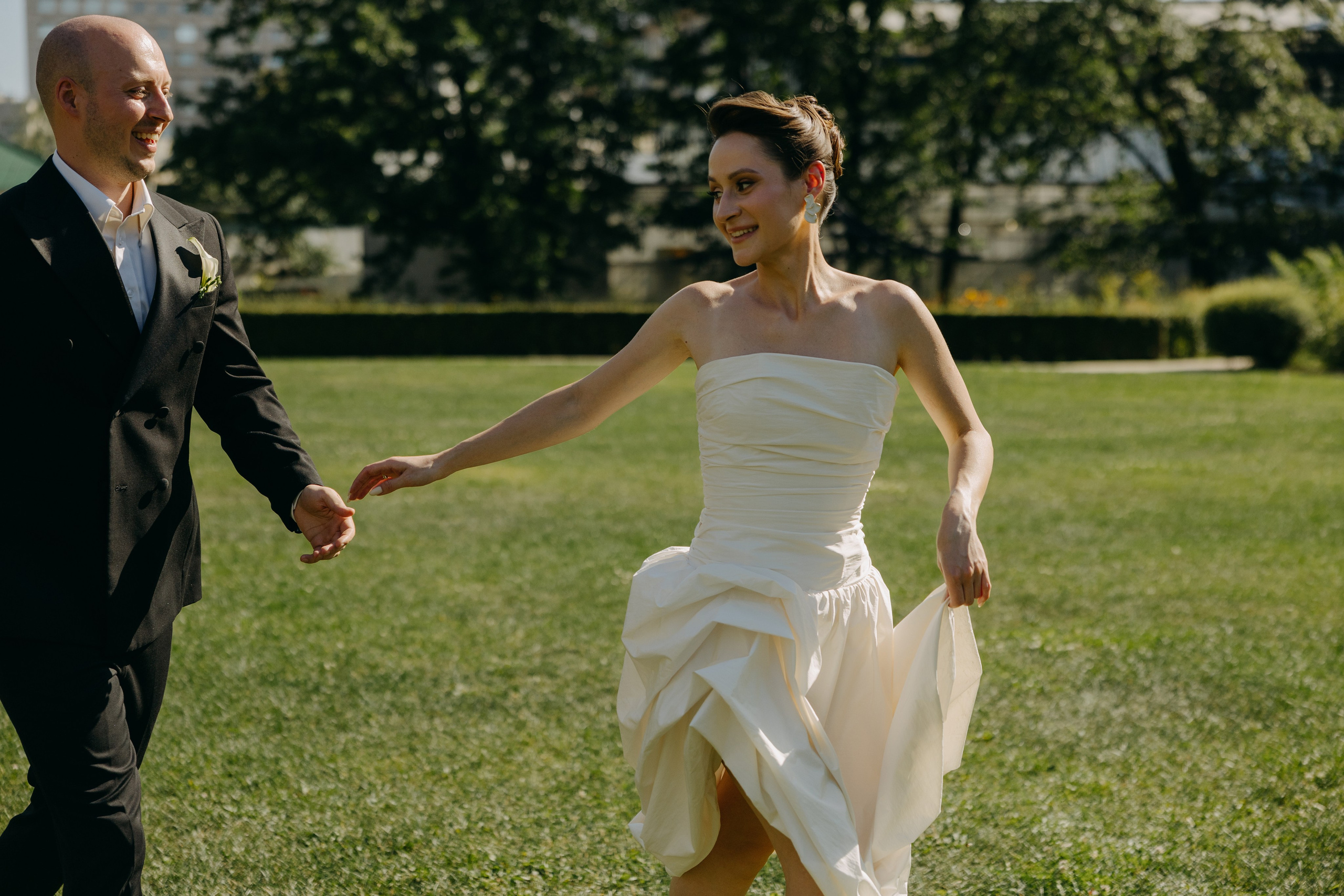 Лиза и Виталий | роспись в Грибоедовском + Аптекарский ог. Свадебный фотограф Москва Анастасия Храмова