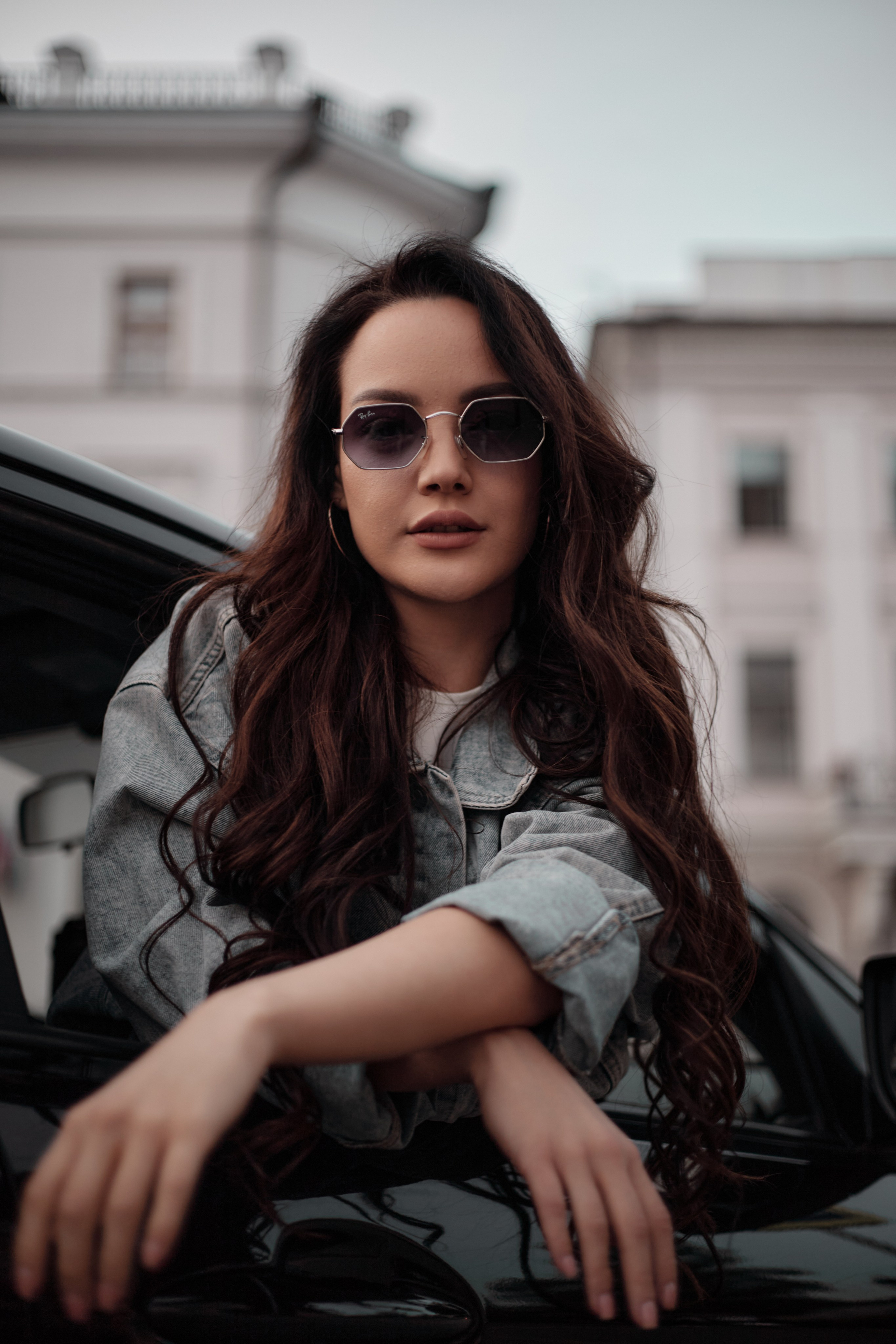 Регина и авто. Фотограф из Казани