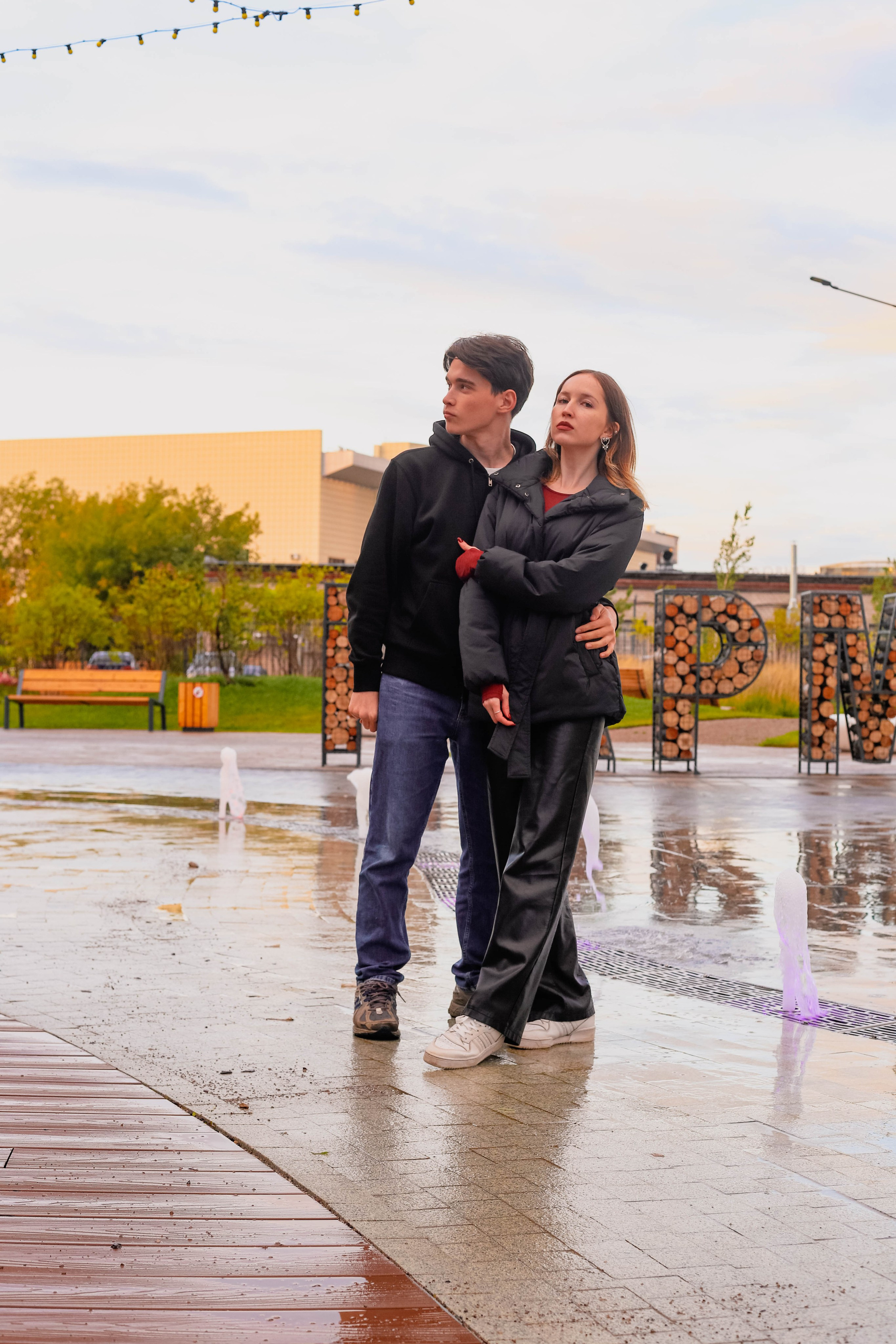 Максим и Алина. Фотограф Пермь. Фотосессия в фотостудии Перми и на свежем воздухе