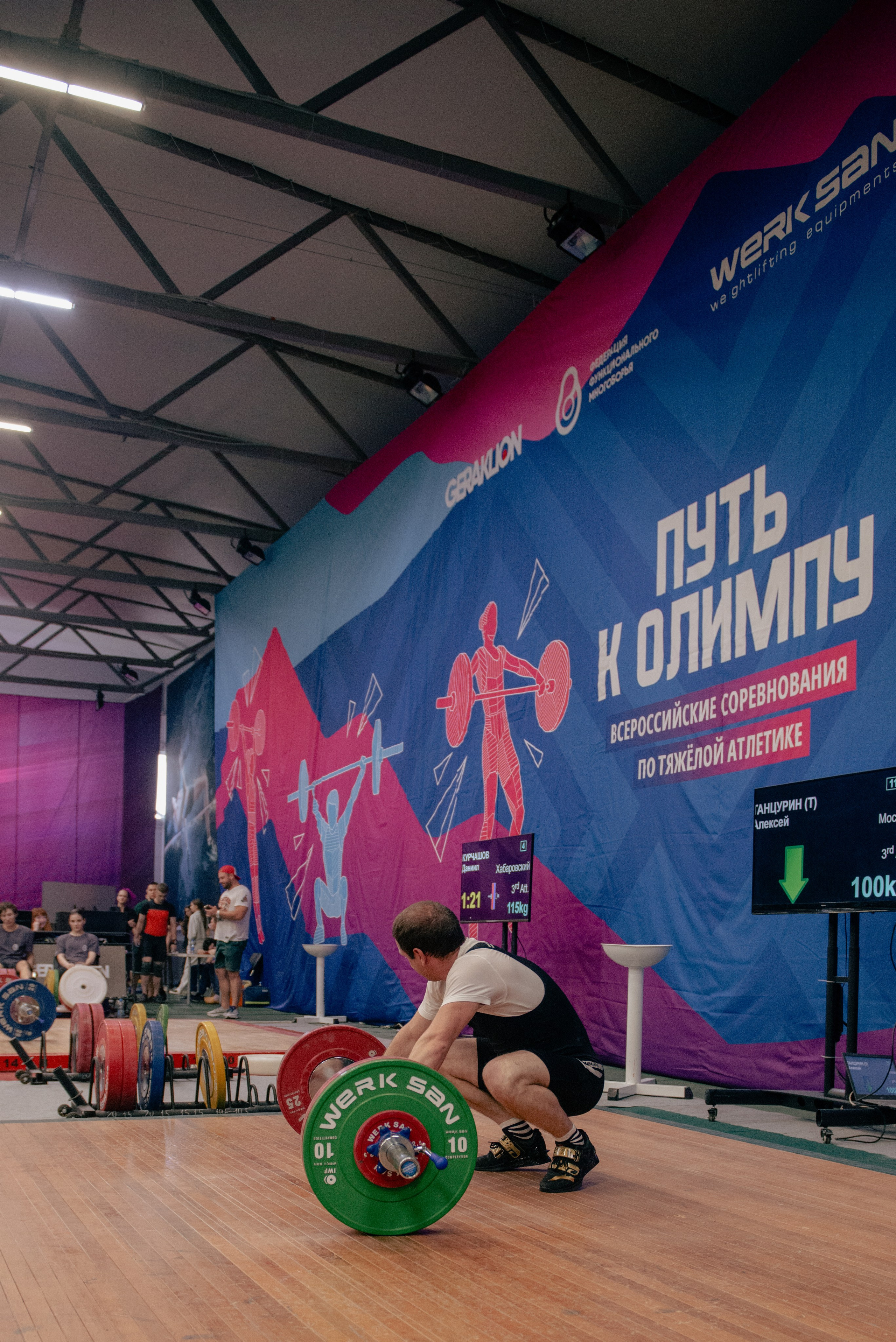 Тяжелая атлетика. Коммерческий фотограф в Москве Билуши Василиса
