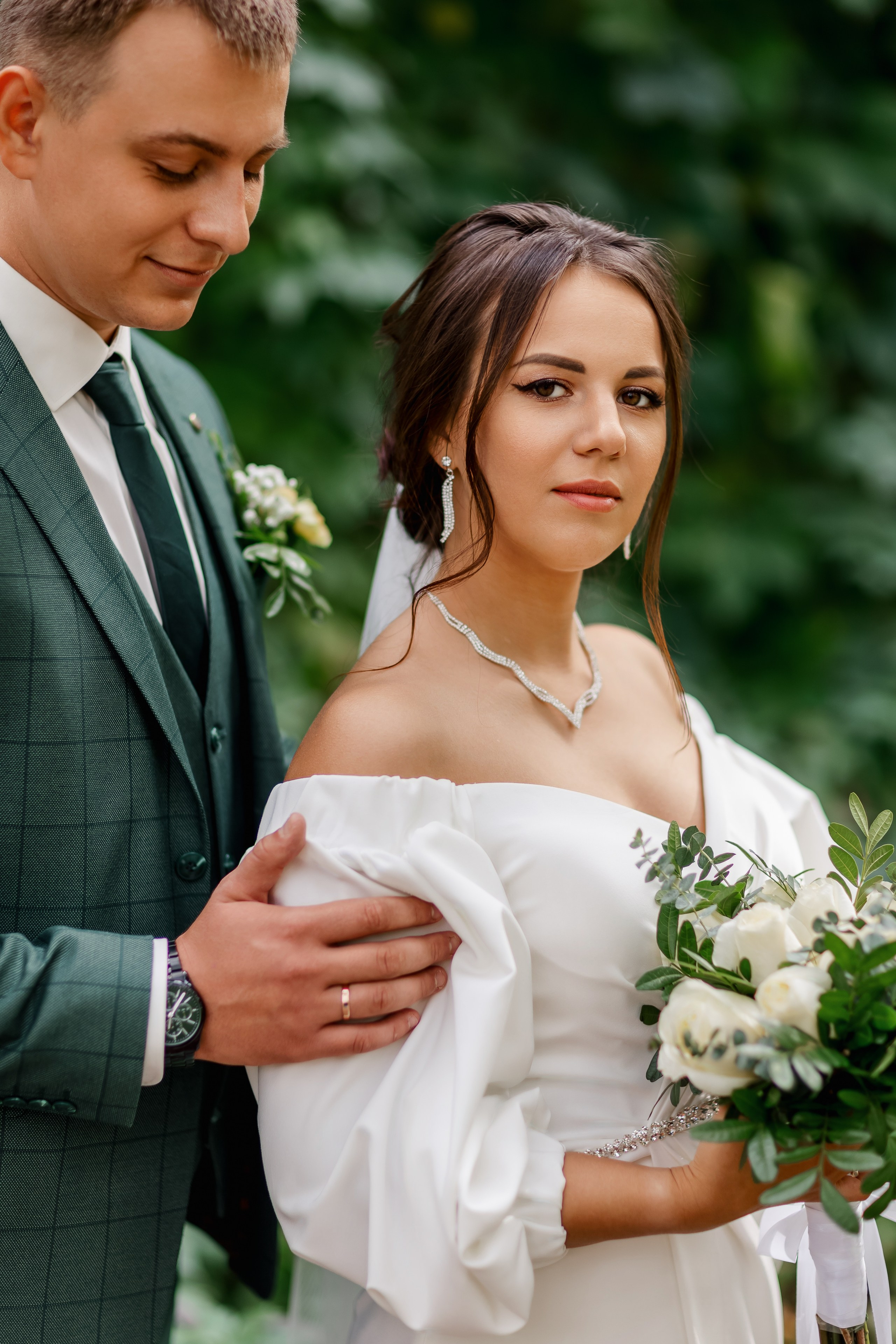 Олег и Юлия. Свадебная прогулка. Свадебный фотограф в Хабаровске