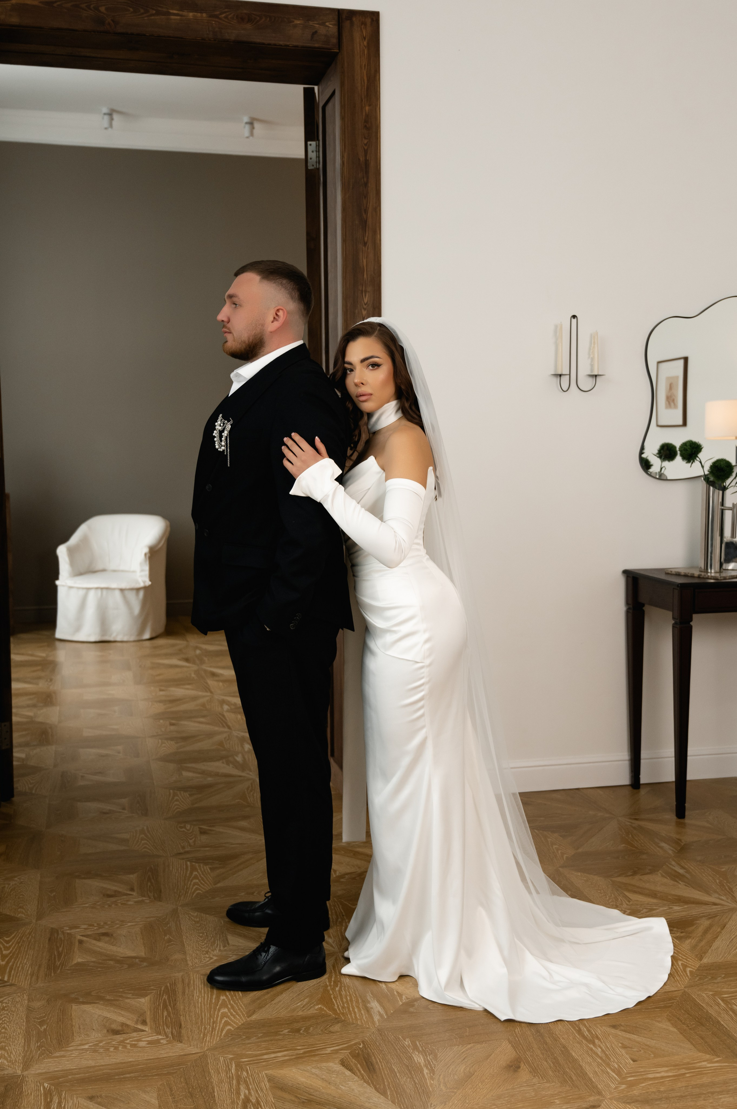 Свадебная фотосессия в студии. Свадебный и семейный фотограф в Краснодаре Алина Мельник