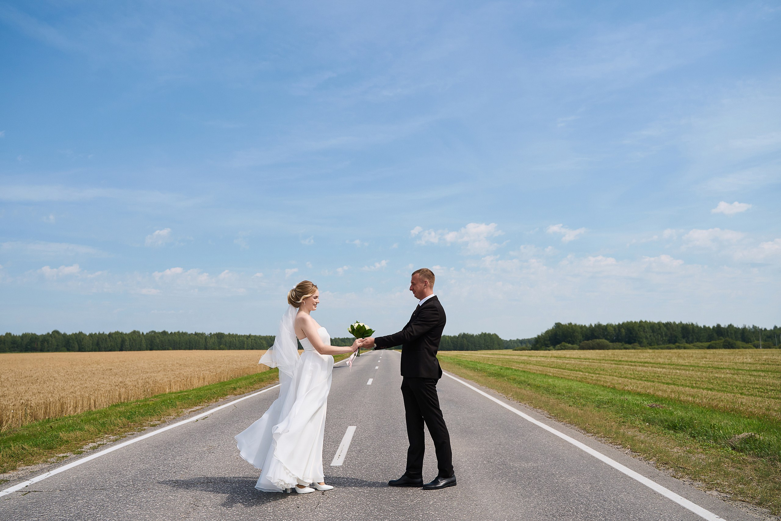 Свадебная фотосессия в Заволжье, Городце, Нижнем Новогороде. Фотограф в Заволжье Алексей Шабалин