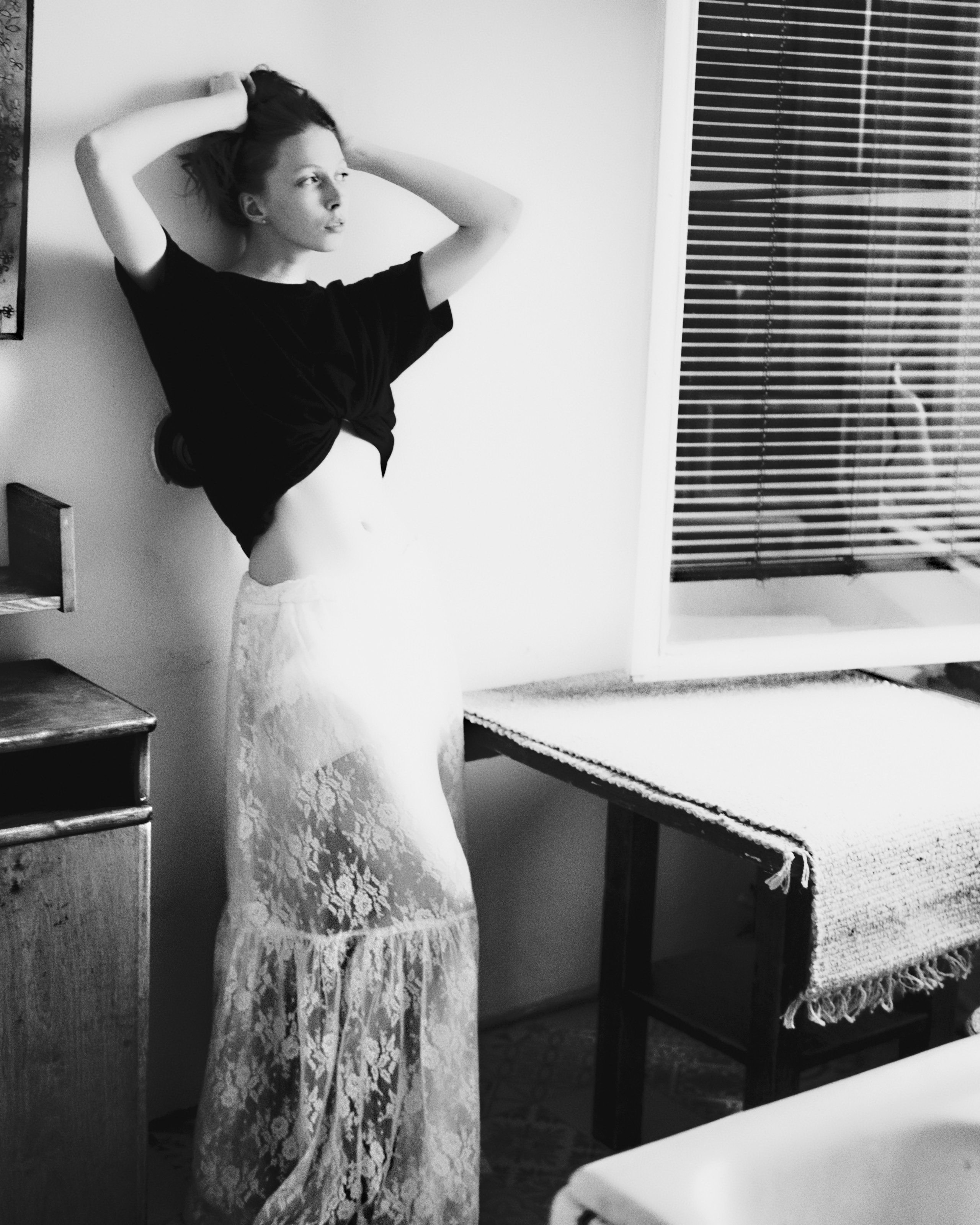 In the summer heat one day