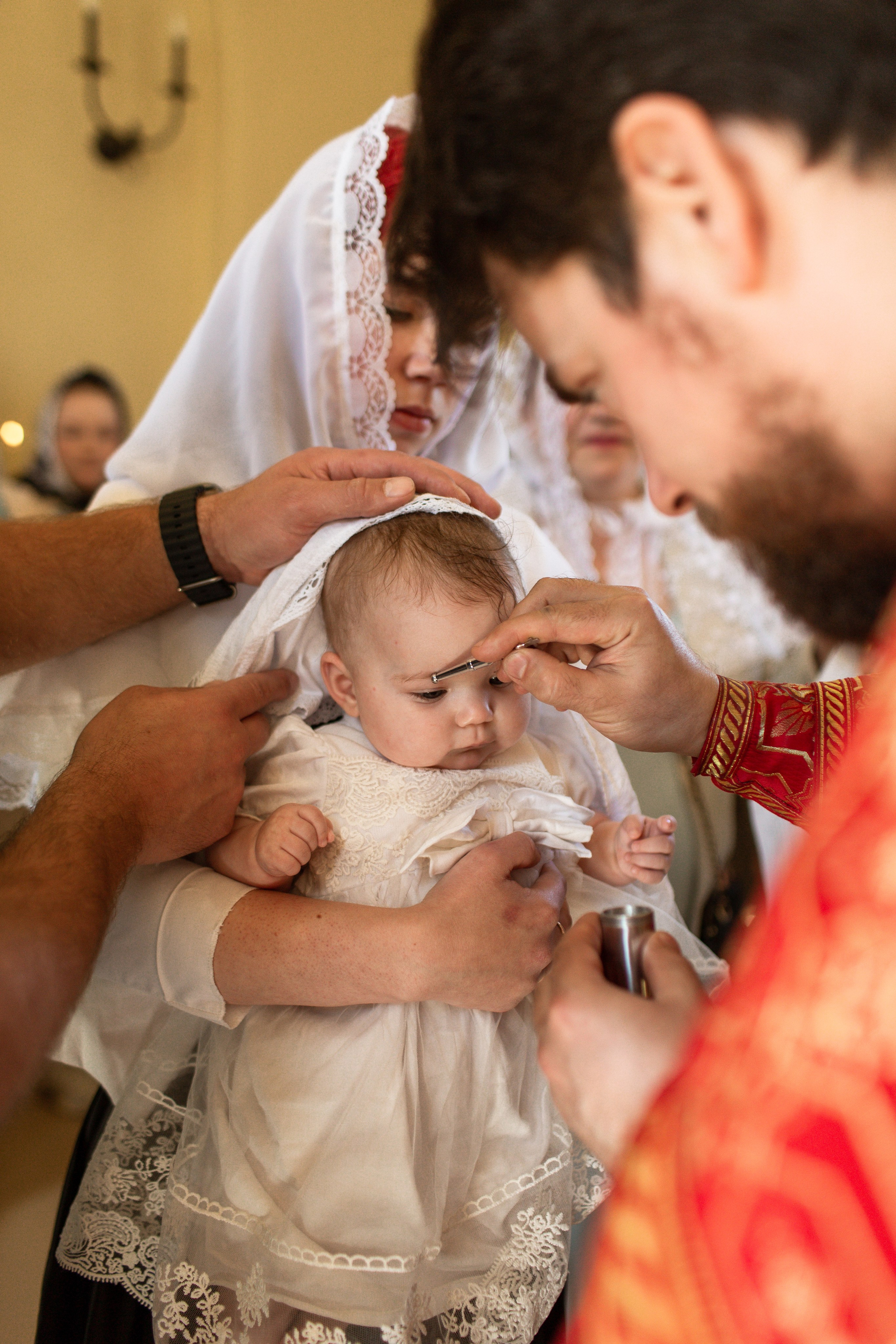 Крещение Киры. Свадебный и Семейный фотограф в Москве Александра Вайпер
