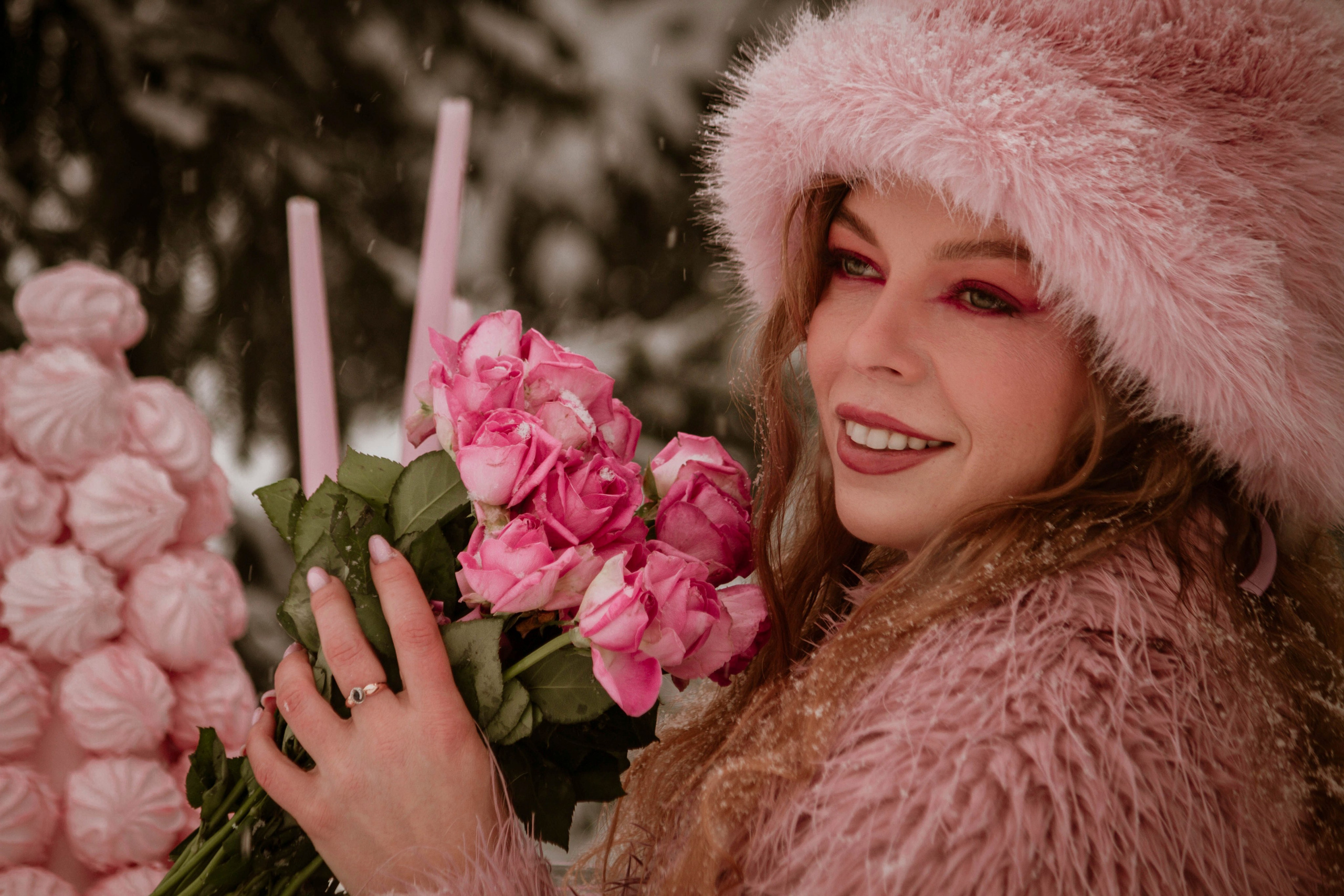 Сладости и снег. Создадим шедевр? Виталина и её фотоискусство