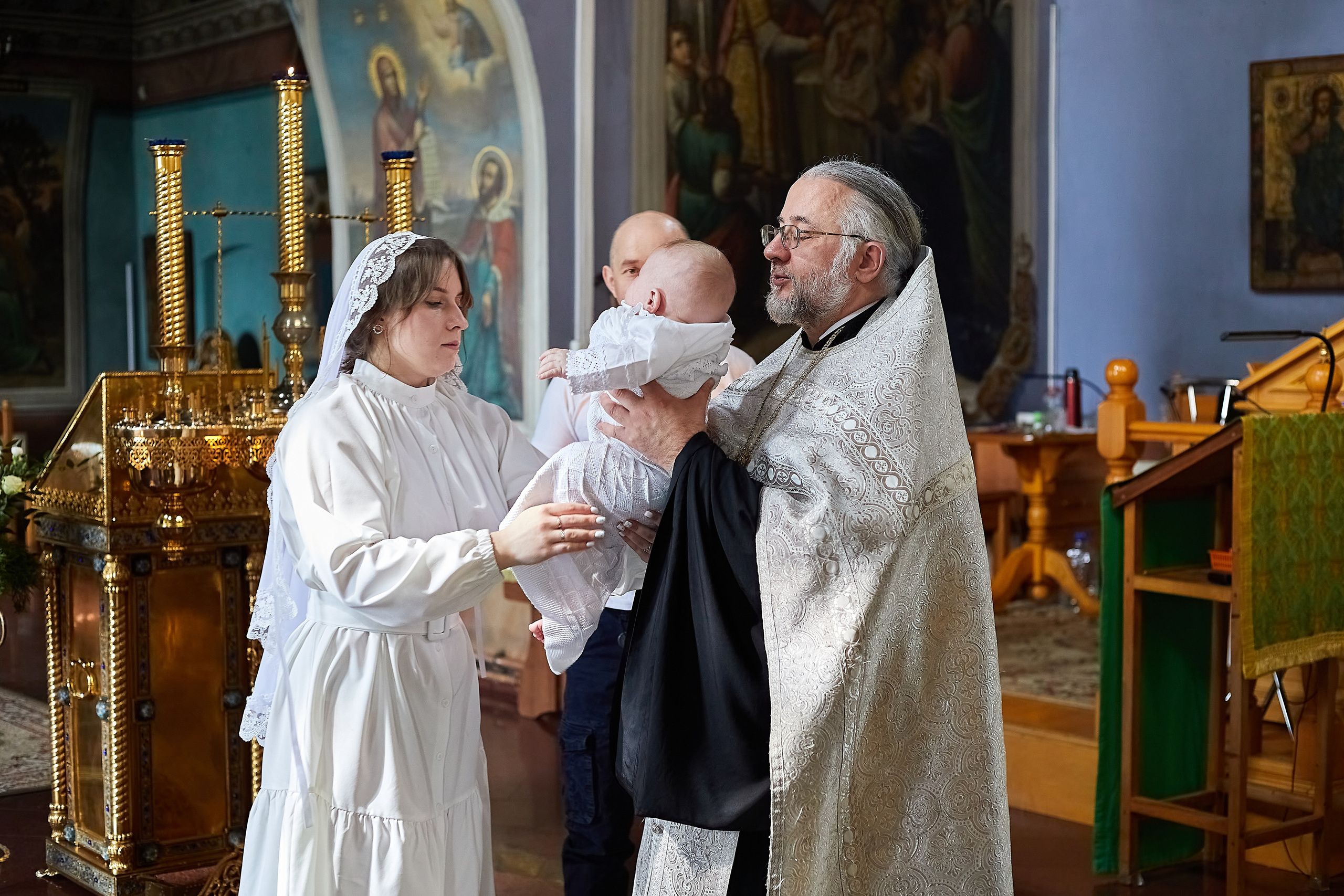 Крещение Ярослава. Семейный и детский фотограф в Ярославле Юлия Галашина