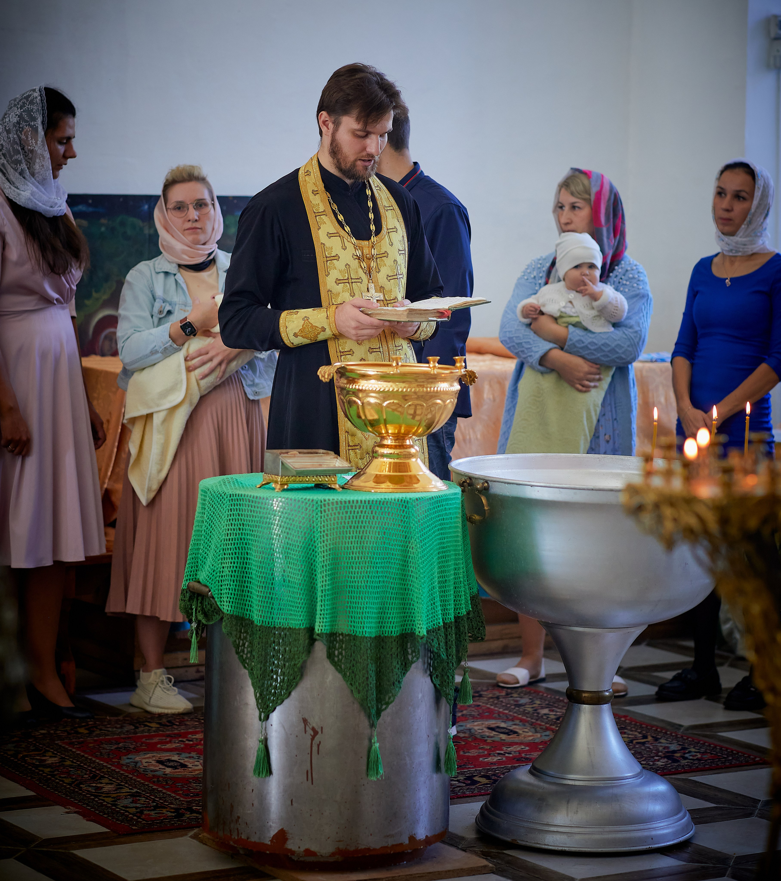 Крещение Сонечки. Семейный и детский фотограф в Ярославле Юлия Галашина