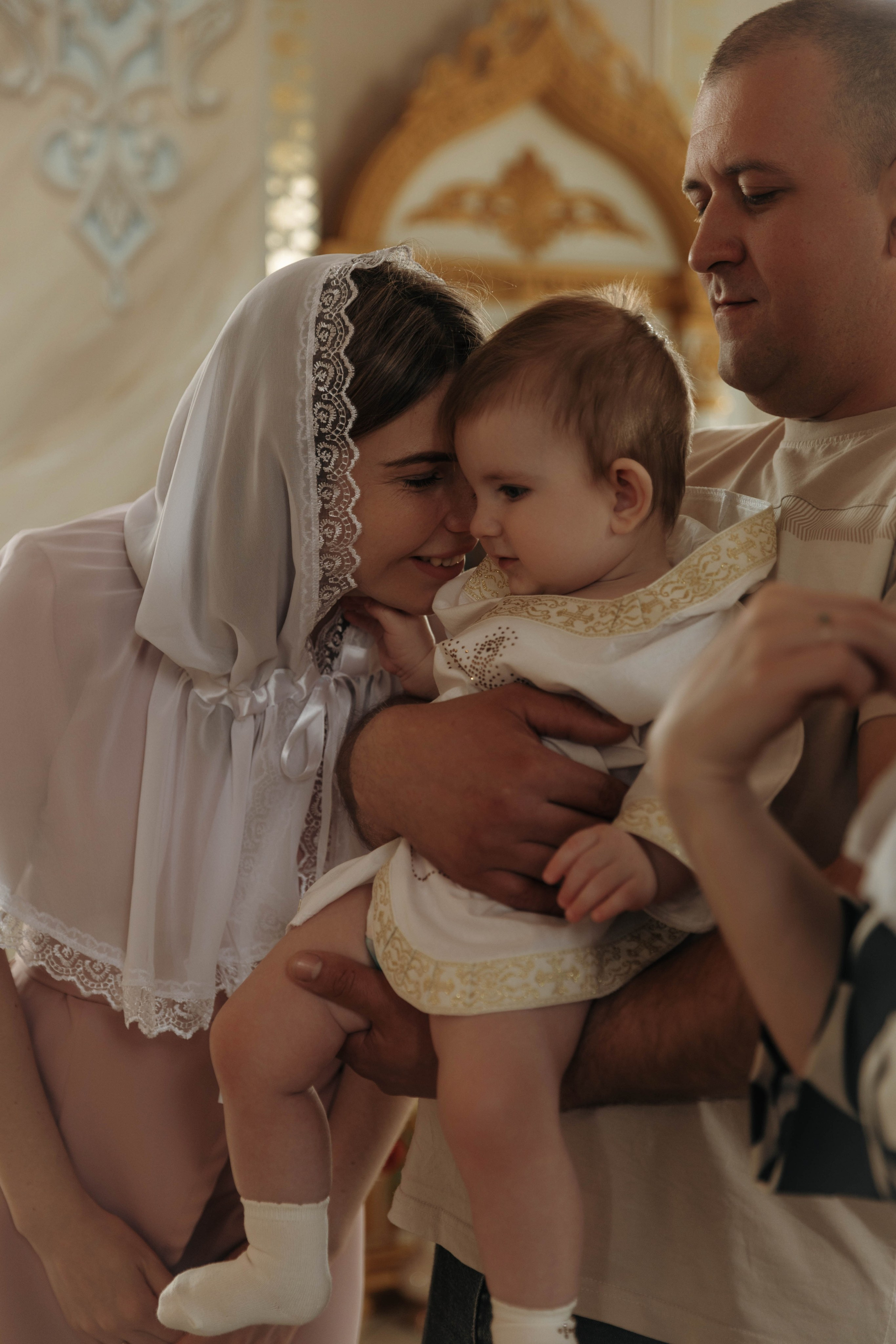 Таинство Крещения Даниила. Фотограф Сальск Катерина