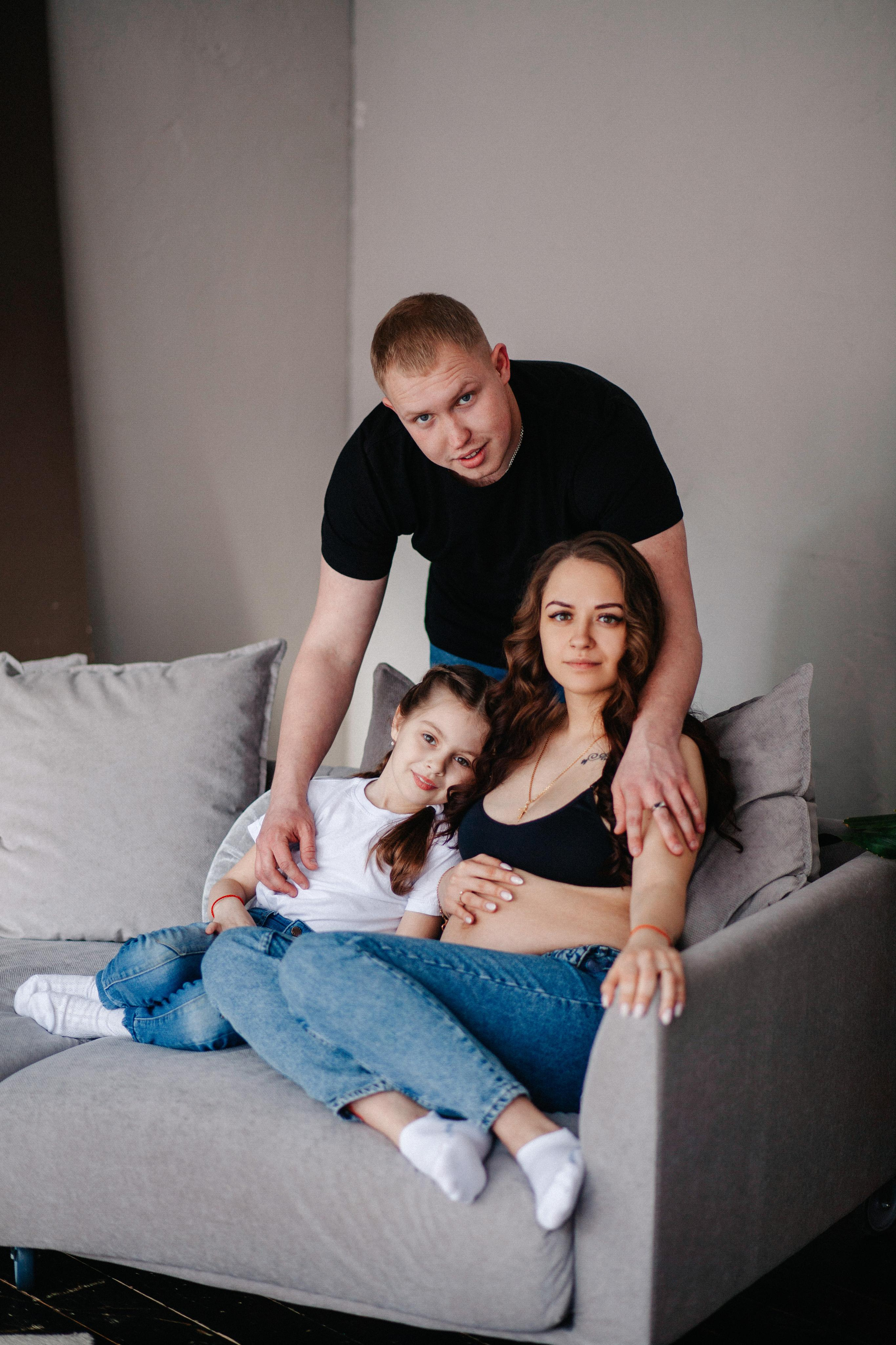 Ксения, Кирилл и Настя. Семейный фотограф в Екатеринбурге и Красноуфимске Евгения Лягаева