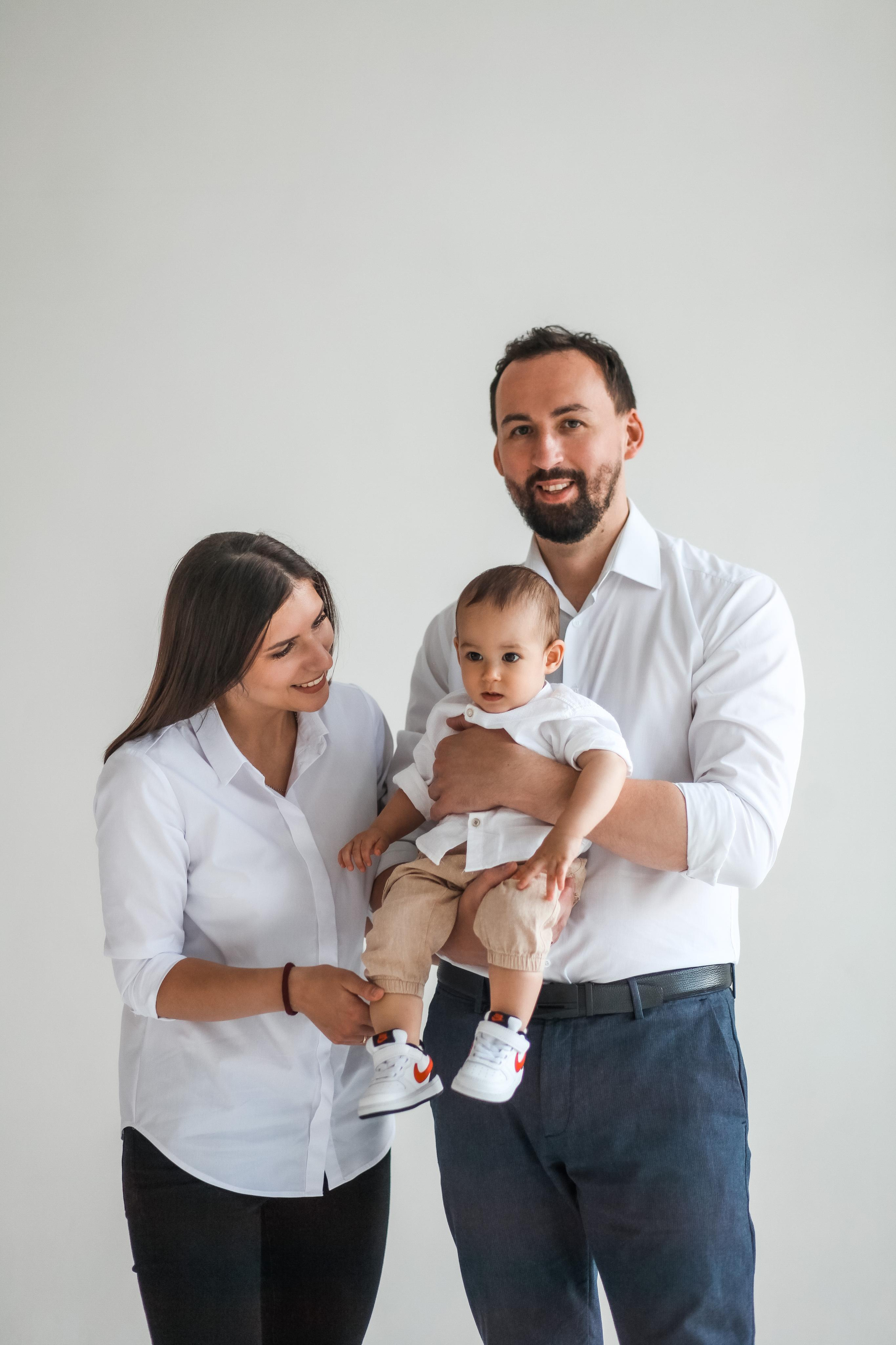 Валера, Анна и Саша. Семейный фотограф в Екатеринбурге и Красноуфимске Евгения Лягаева