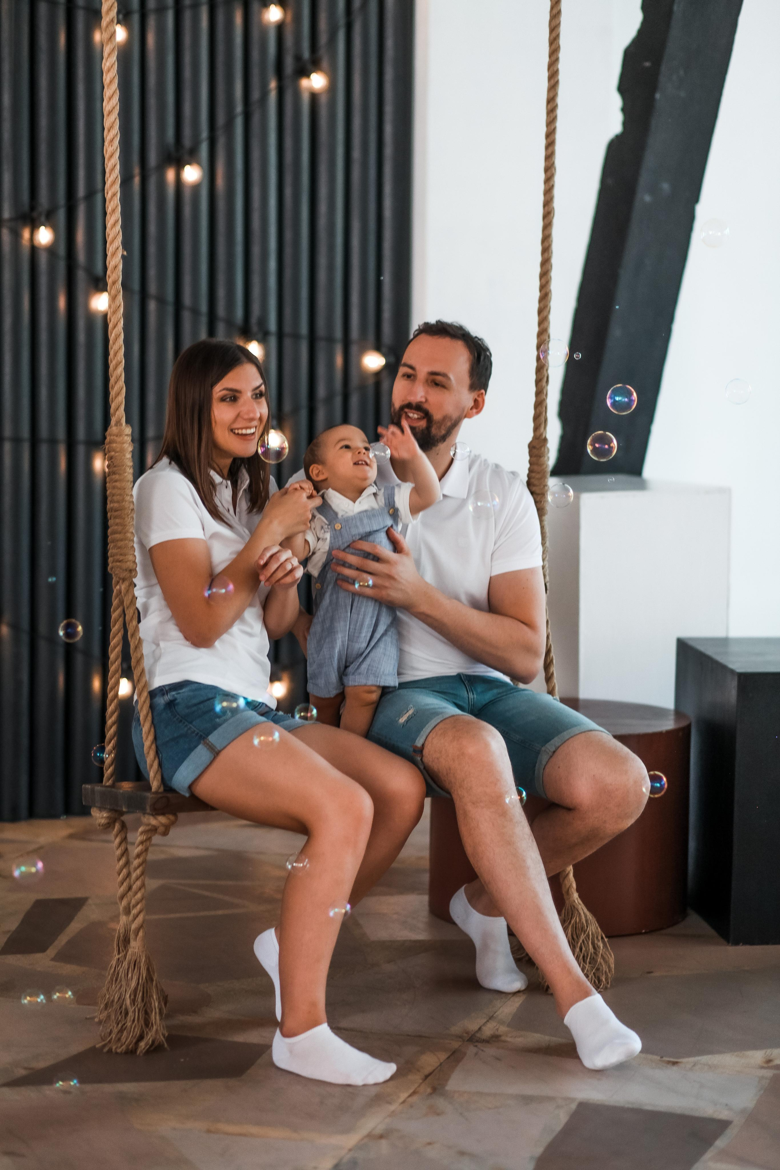 Валера, Анна и Саша. Семейный фотограф в Екатеринбурге и Красноуфимске Евгения Лягаева