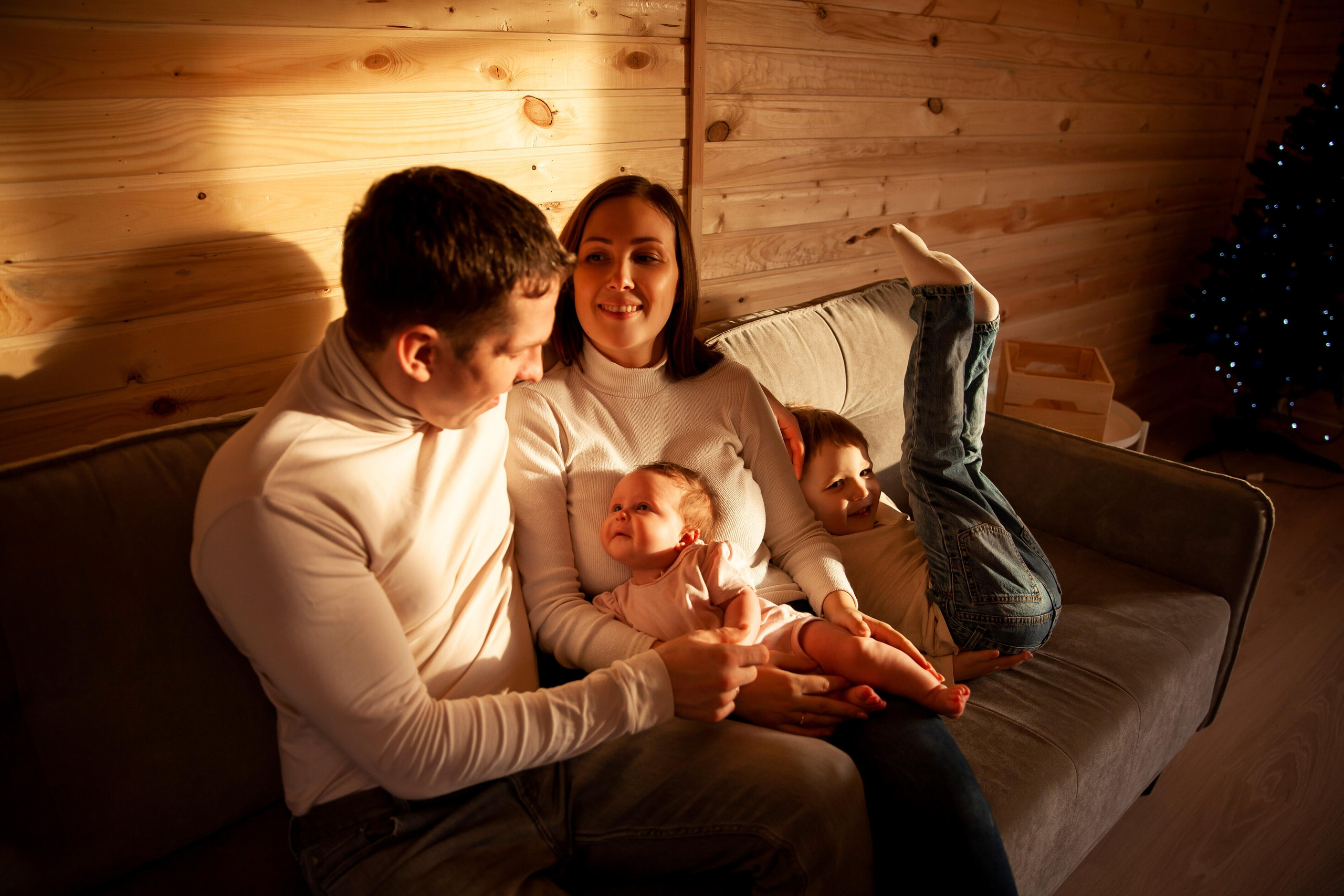 Катя, Влад, Максим и Настя. Семейный фотограф в Екатеринбурге и Красноуфимске Евгения Лягаева