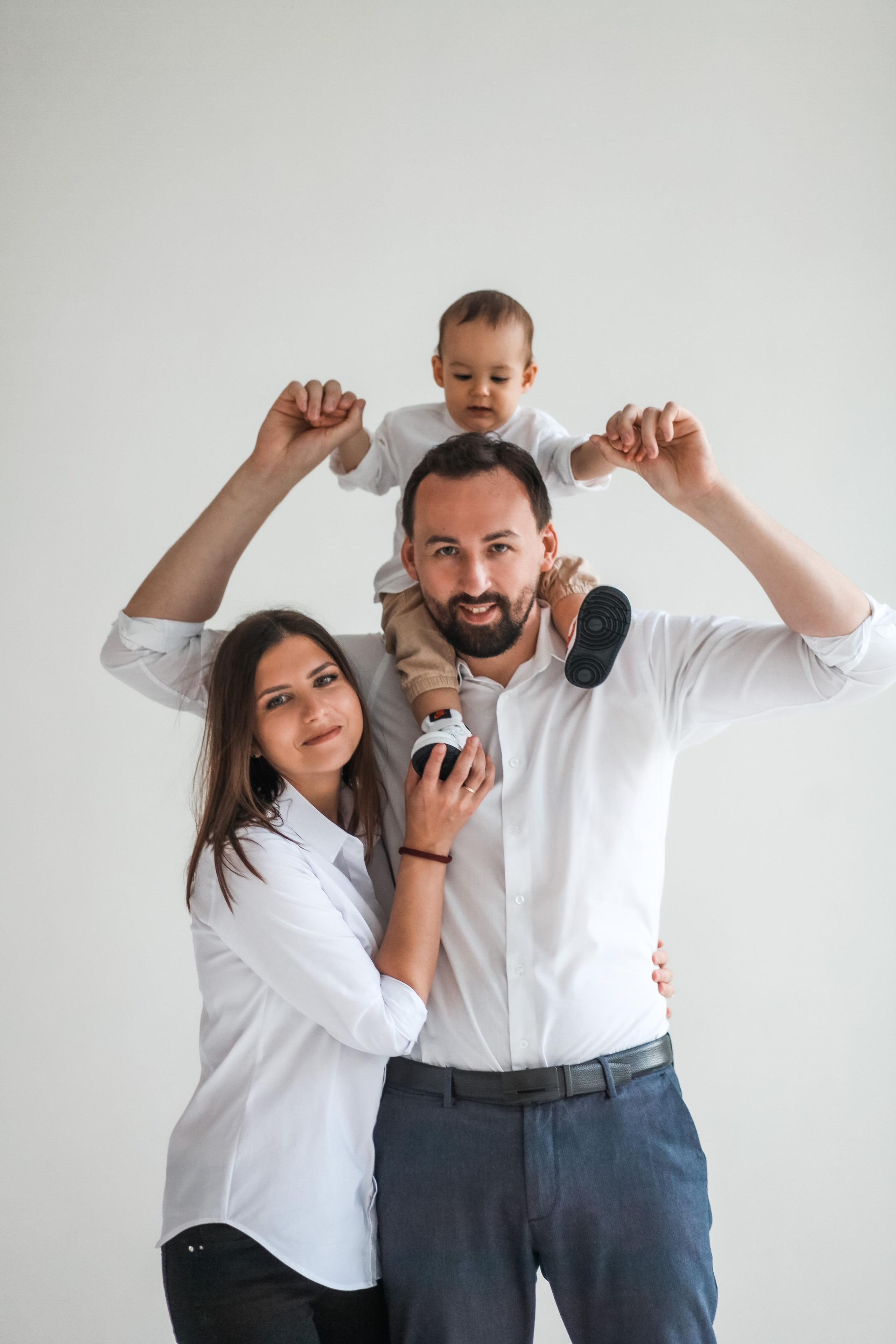 Валера, Анна и Саша. Семейный фотограф в Екатеринбурге и Красноуфимске Евгения Лягаева