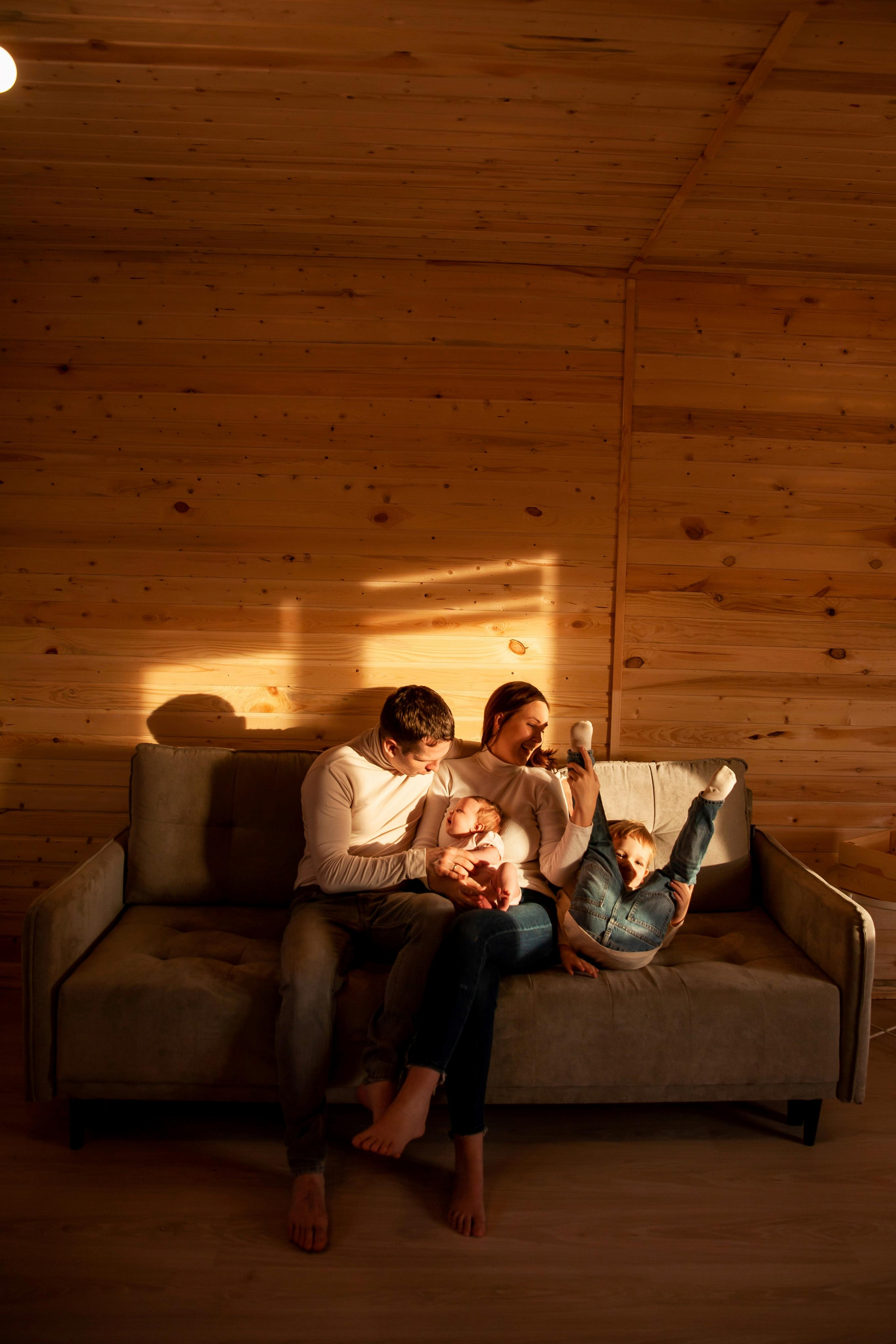 Катя, Влад, Максим и Настя. Семейный фотограф в Екатеринбурге и Красноуфимске Евгения Лягаева