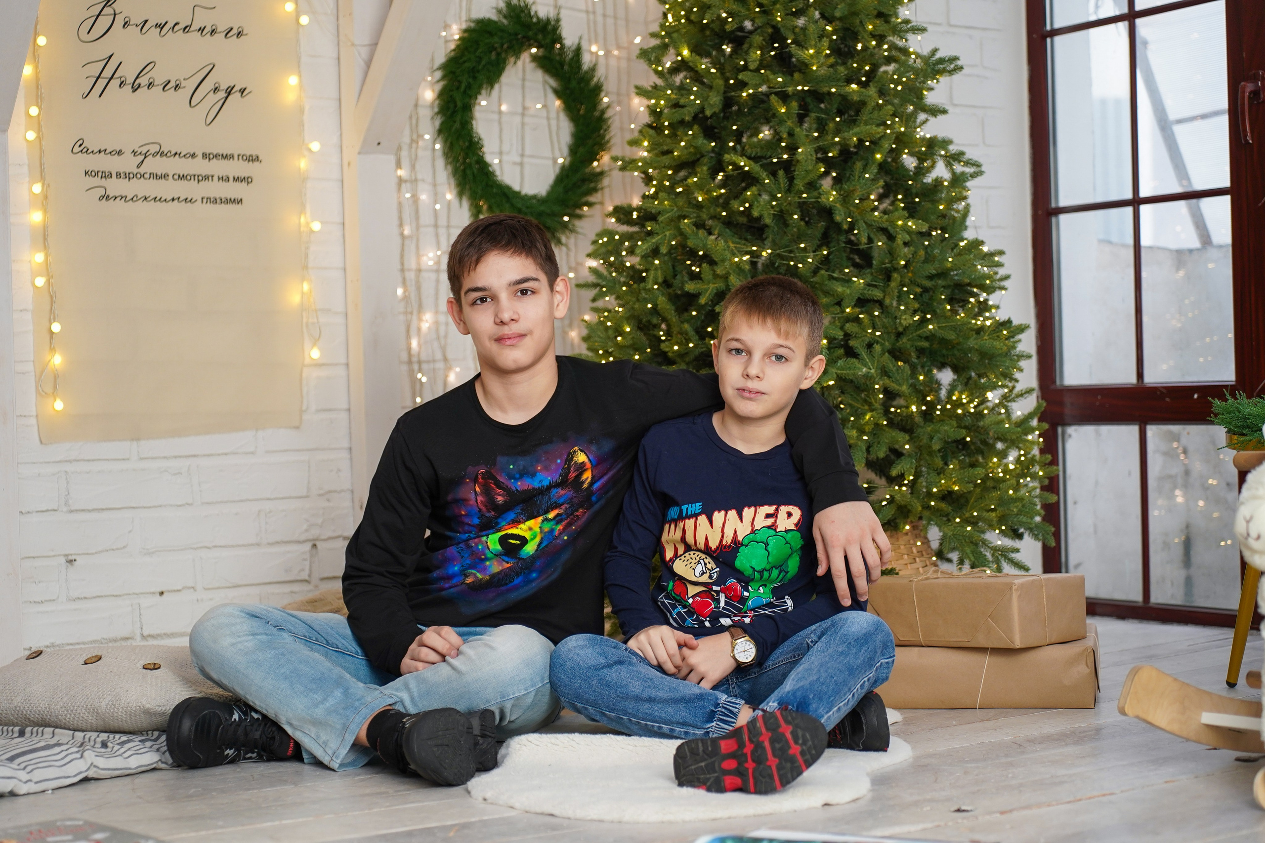 Новогодняя семейная фотосессия. Фотограф Новороссийск | Геленджик и ЮФО Эльвина Ясинская