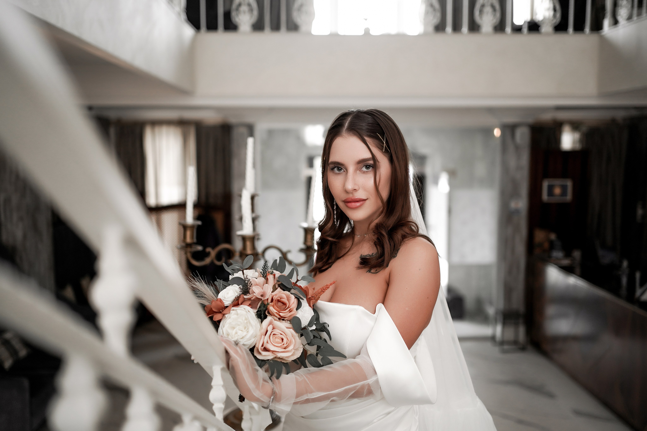 Никита и Оксана на свадебной фотосессии в Графском парке. Свадебный фотограф в Ростове-на-Дону. Таинство Крещения и Венчания, семейные фотосессии. Алёна Чёботова