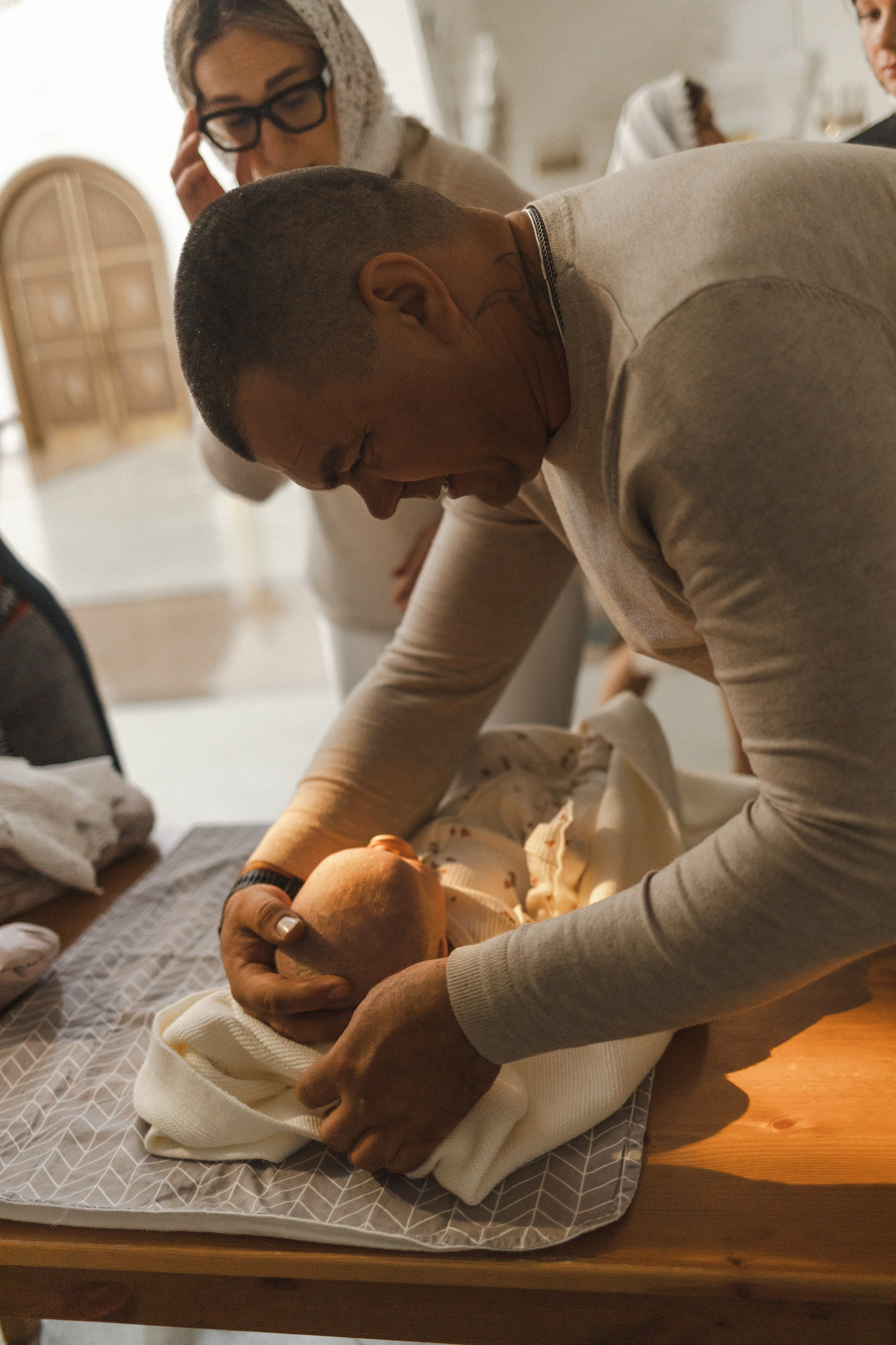 Крещение Стефании. Семейный фотограф в Москве