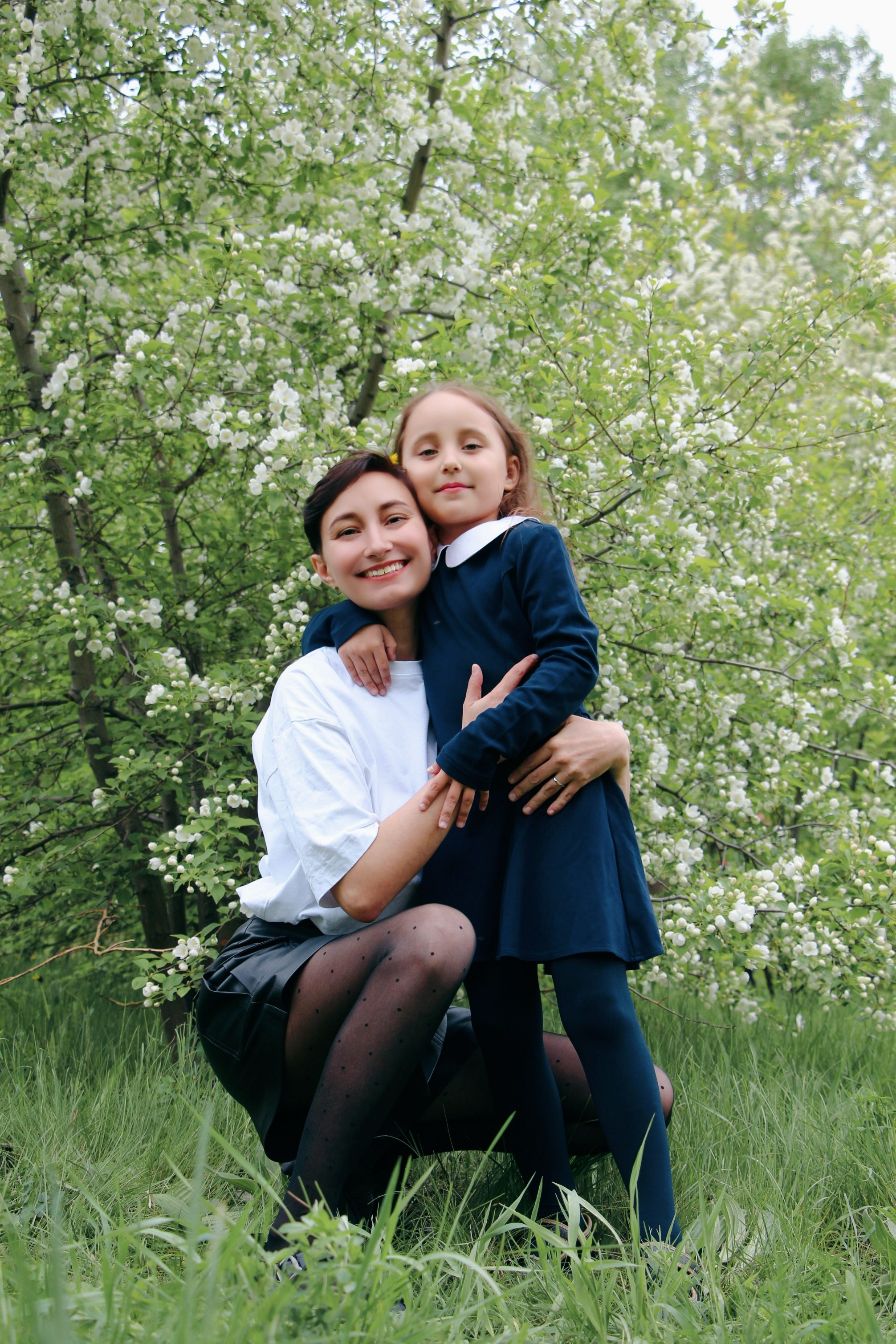 Мария с дочкой Алёной в Цветении…. Творческая, семейная Фотосъемка ДоброДарова Елена Омск