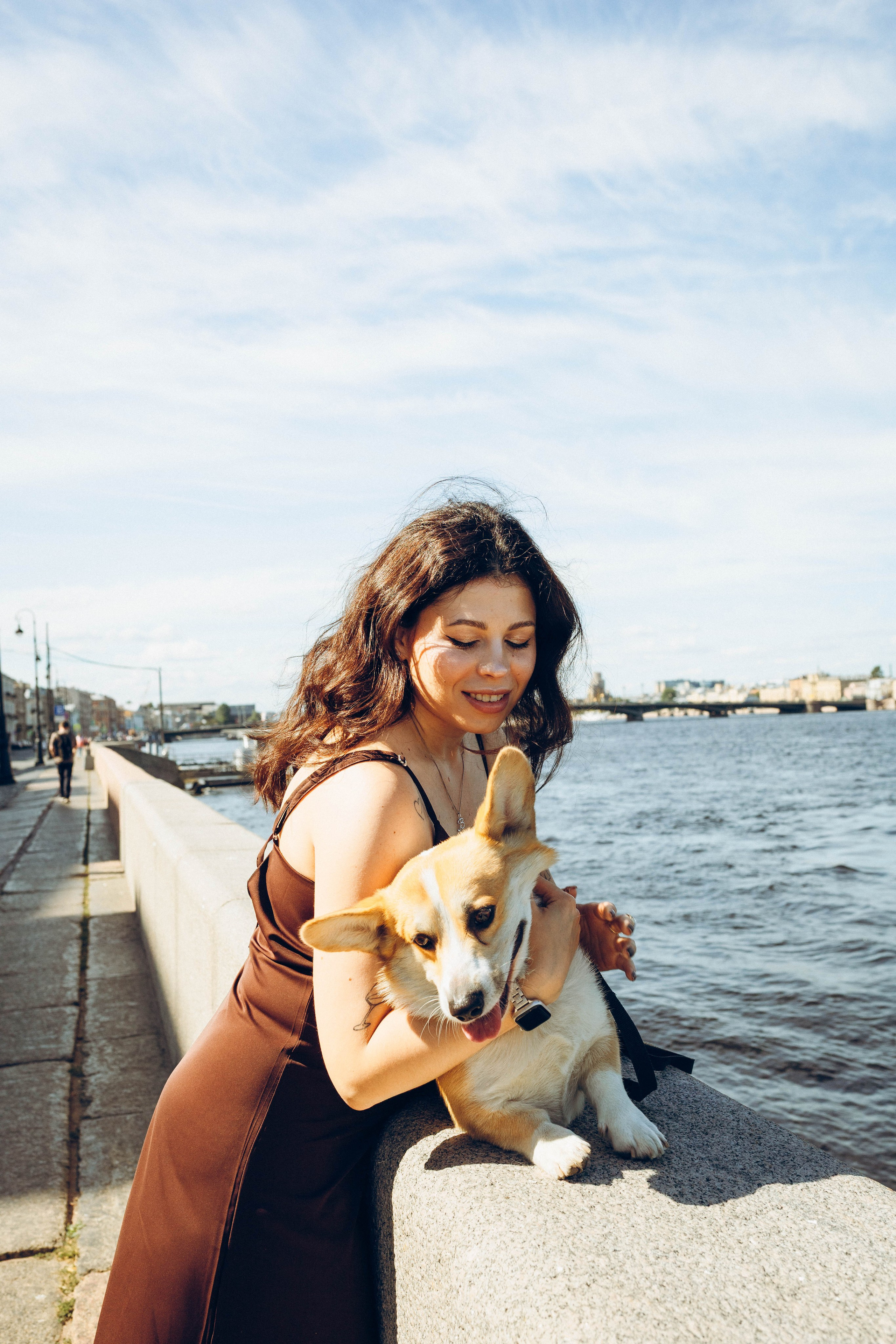 Фотосессия с собакой. Фотограф в Санкт-Петербурге Полина