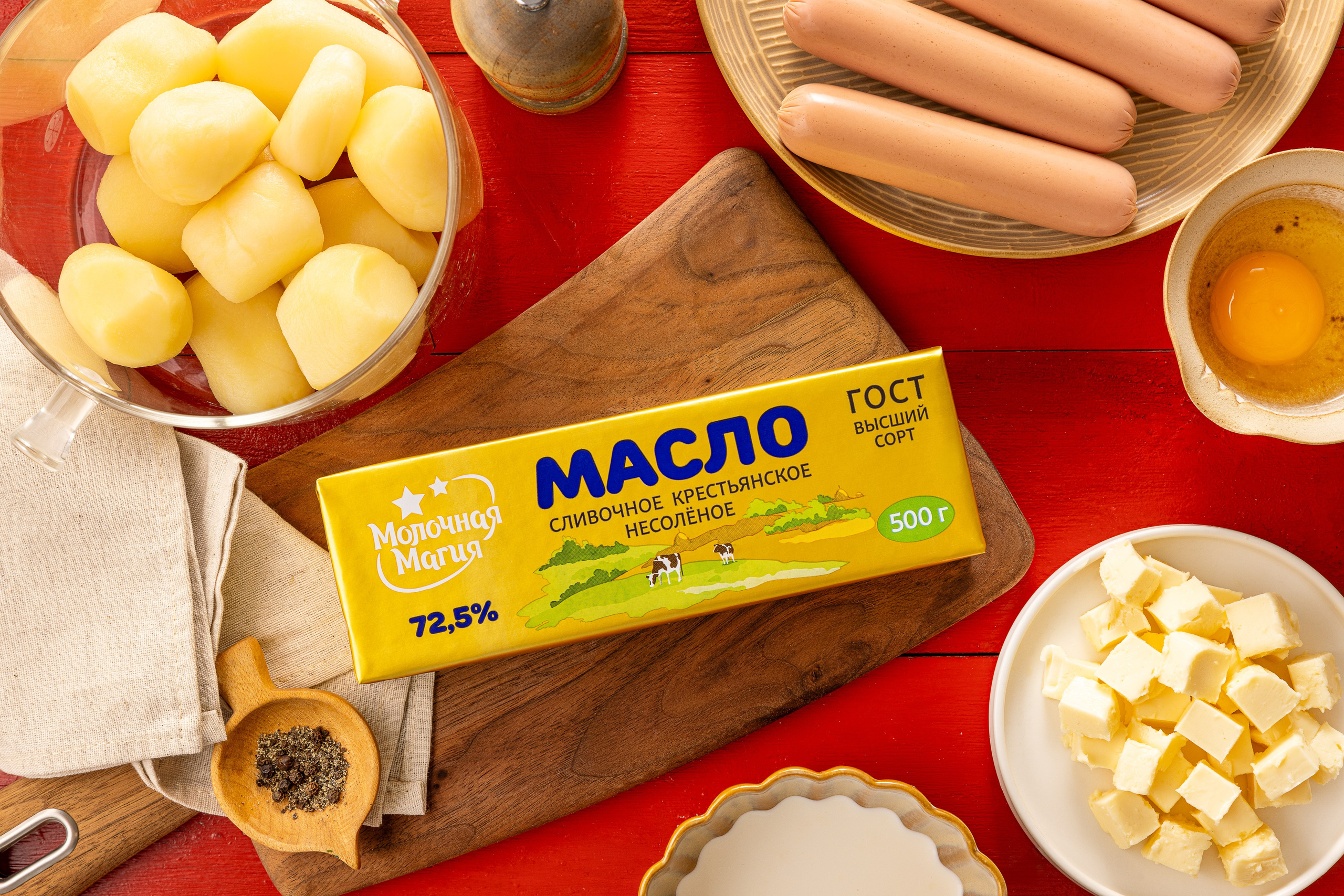 ТМ Молочная Магия. Юлия Космо — фуд-фотограф, предметный стилист, Москва