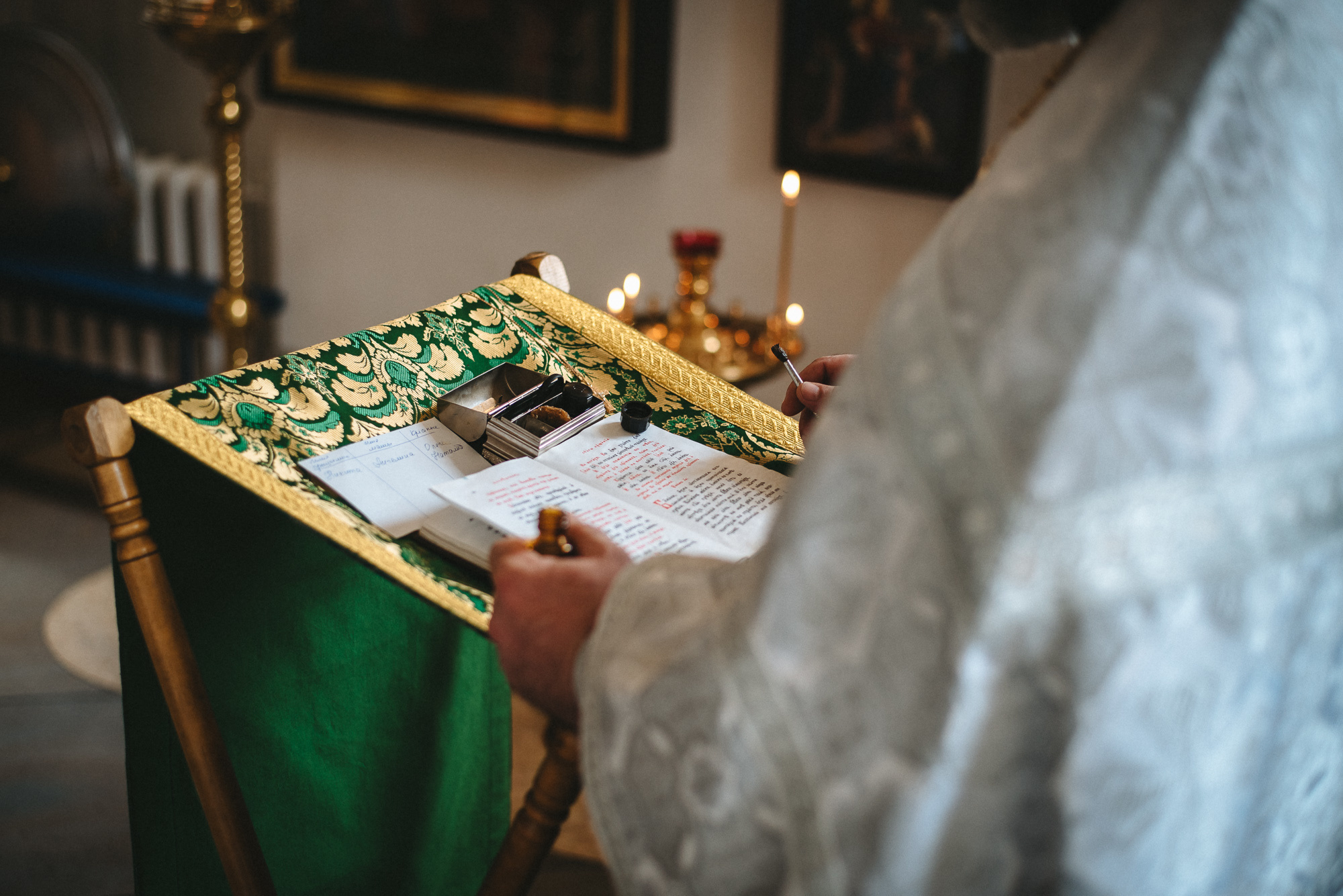 Крещение в Храме Великомученика Димитрия Солунского. Семейный фотограф в г.Москве Катя Норм