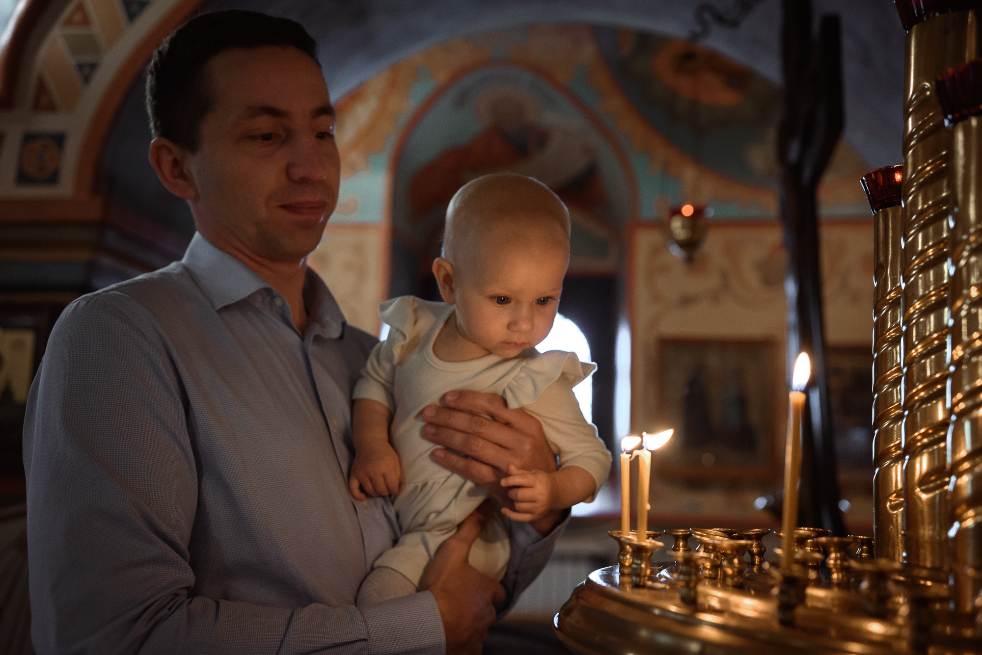 Крещение в Храме Казанской иконы Божией Матери в Котельниках. Семейный фотограф в г.Москве Катя Норм