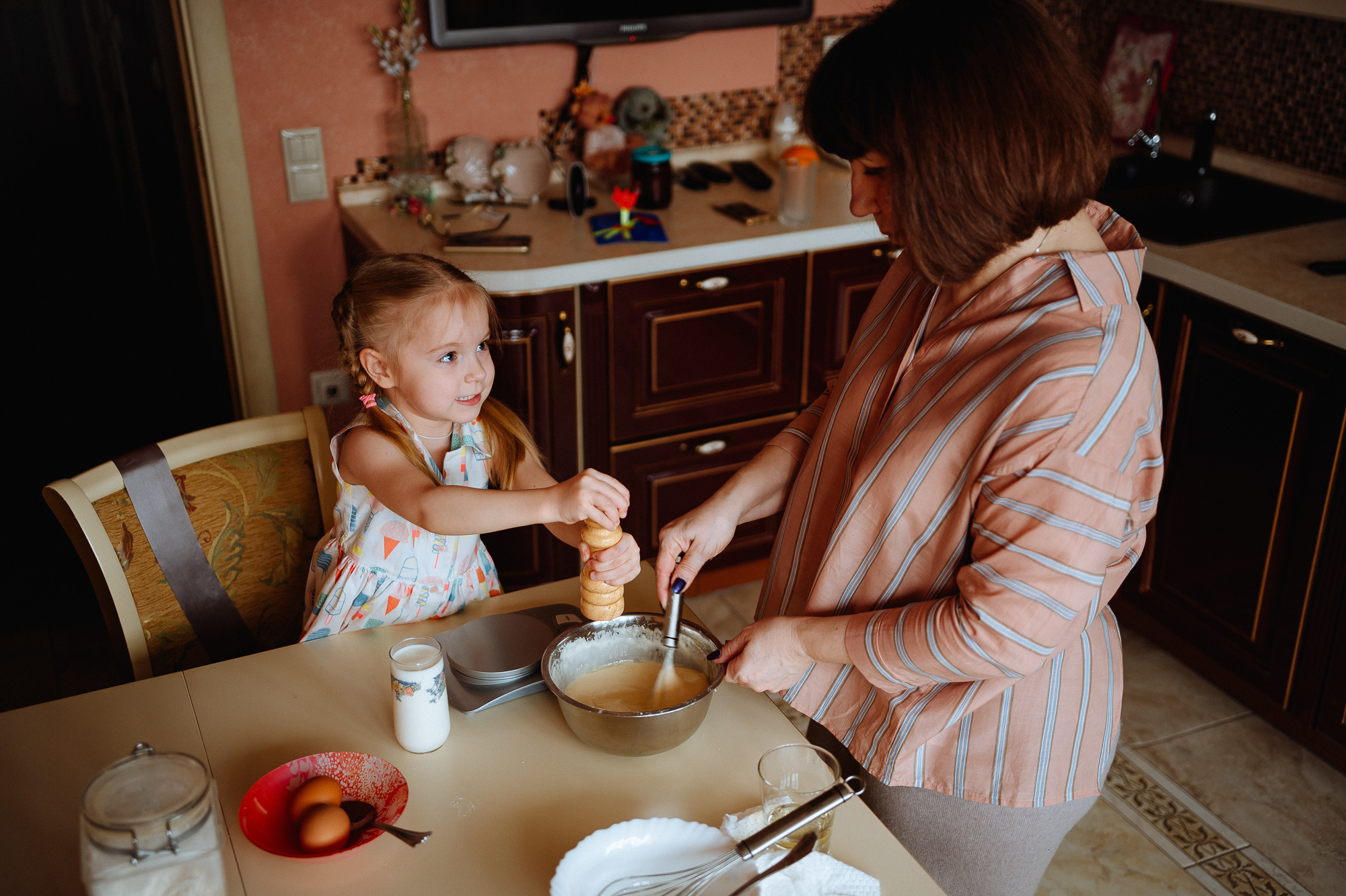 В гостях у бабушки. Семейный фотограф в г.Москве Катя Норм