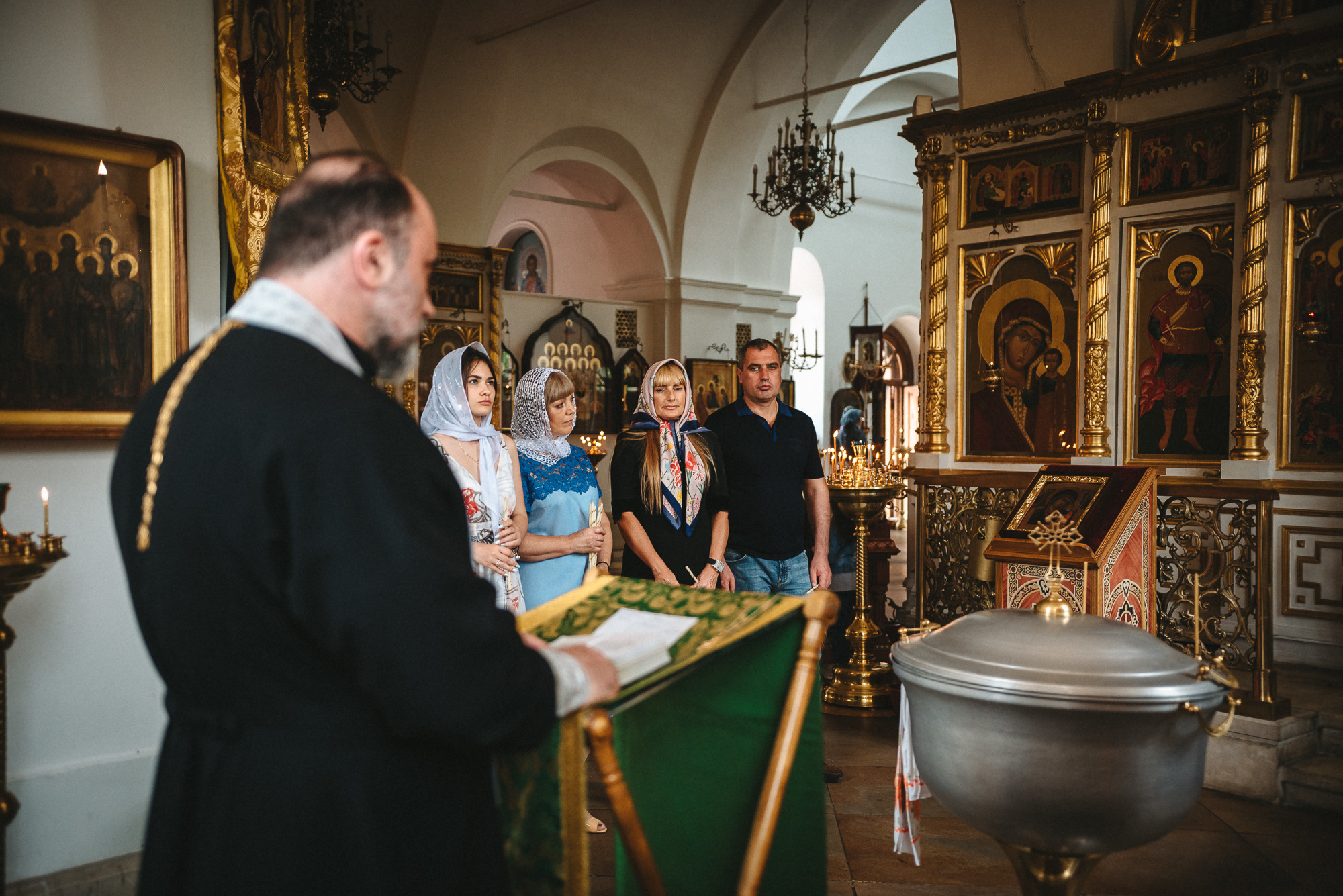 Крещение в Храме Великомученика Димитрия Солунского. Семейный фотограф в г.Москве Катя Норм